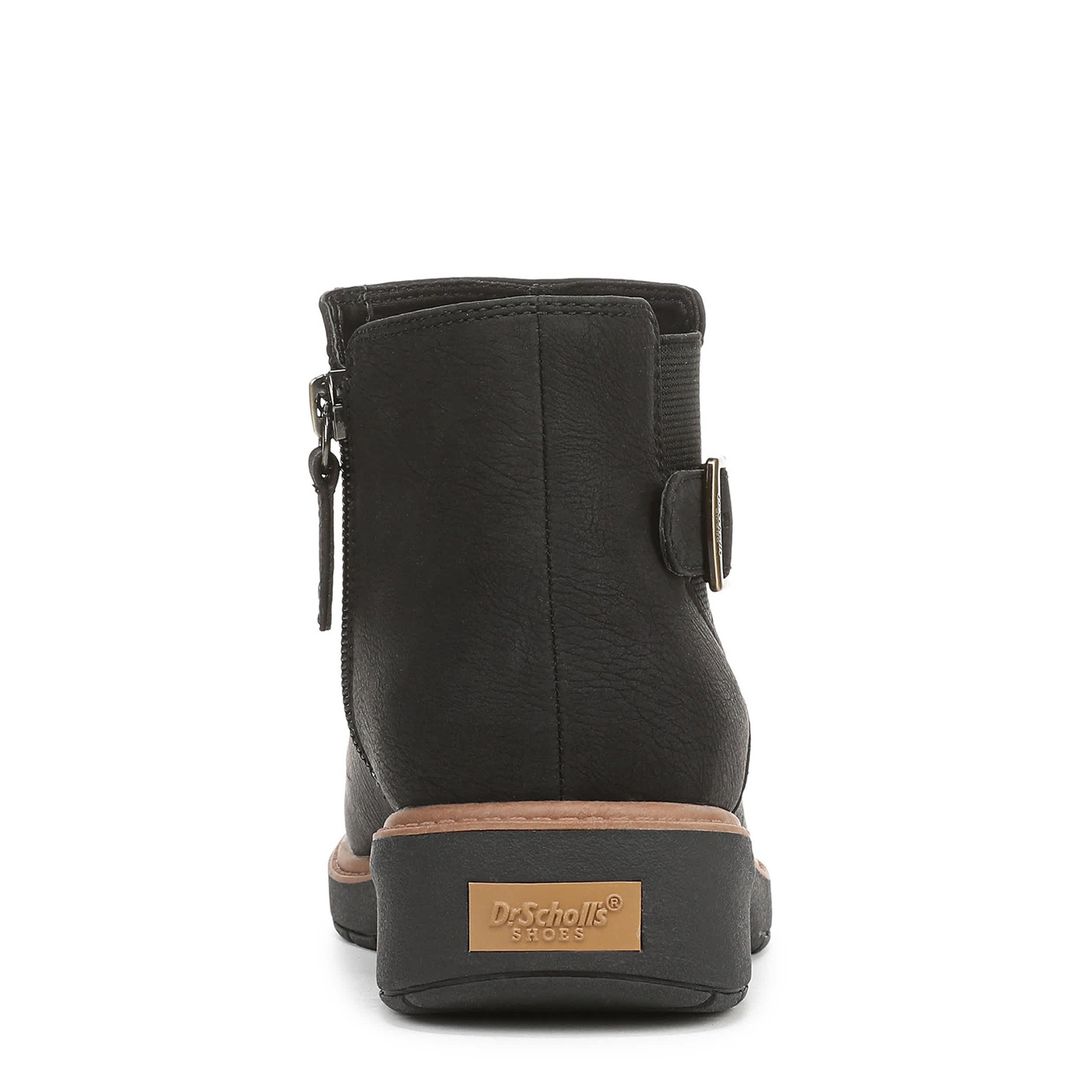 DR. SCHOLL'S-WOMENS CALM ONE BOOTIE-BLACK & 