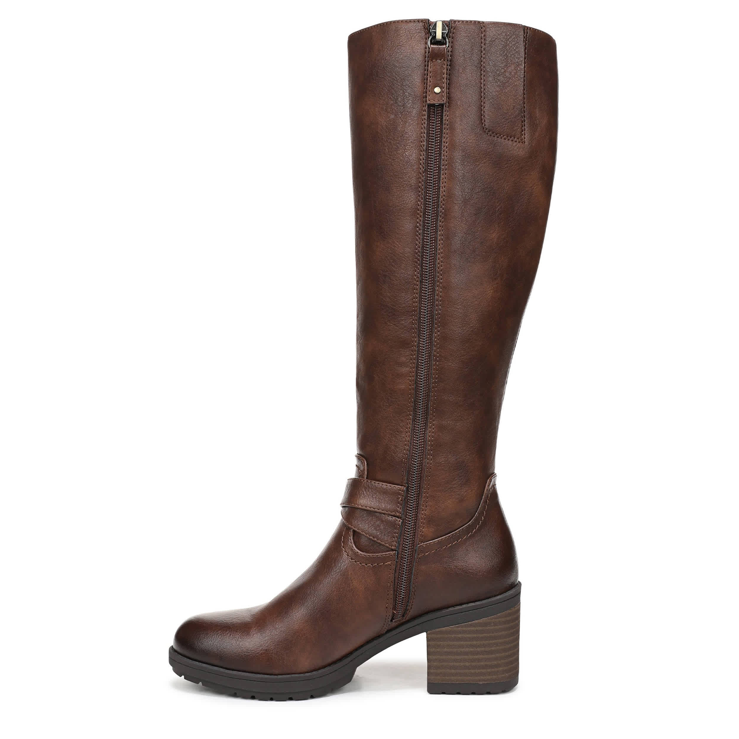 DR. SCHOLL'S-WOMENS PRAIRIE TALL BOOT-BROWN & 