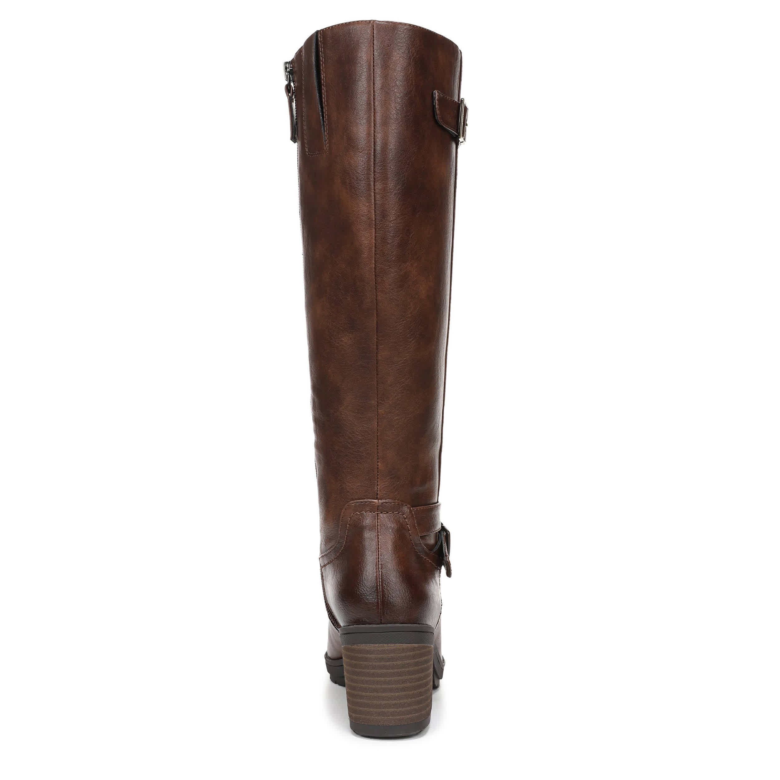 DR. SCHOLL'S-WOMENS PRAIRIE TALL BOOT-BROWN & 