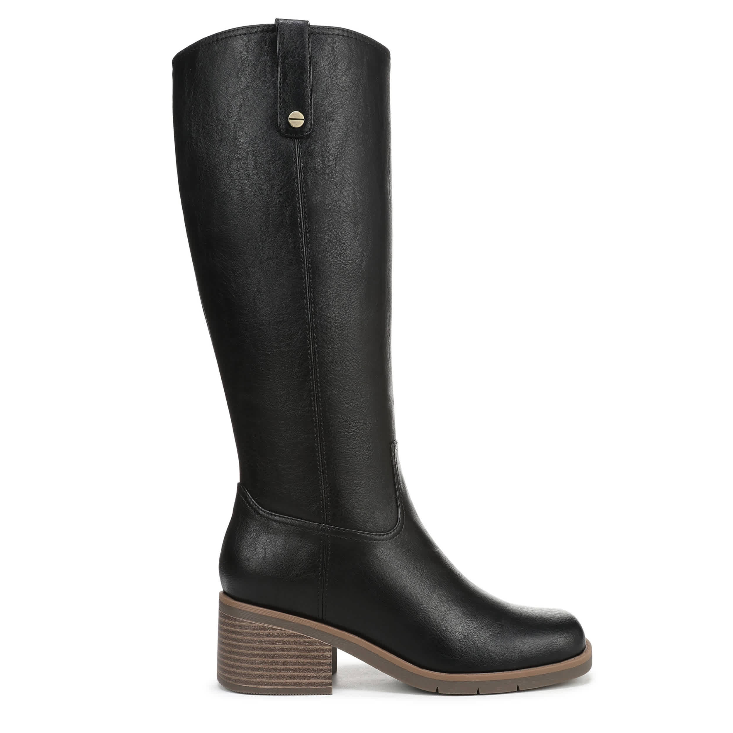 DR. SCHOLL'S-WOMENS JOPLIN TALL BOOT-BLACK & 