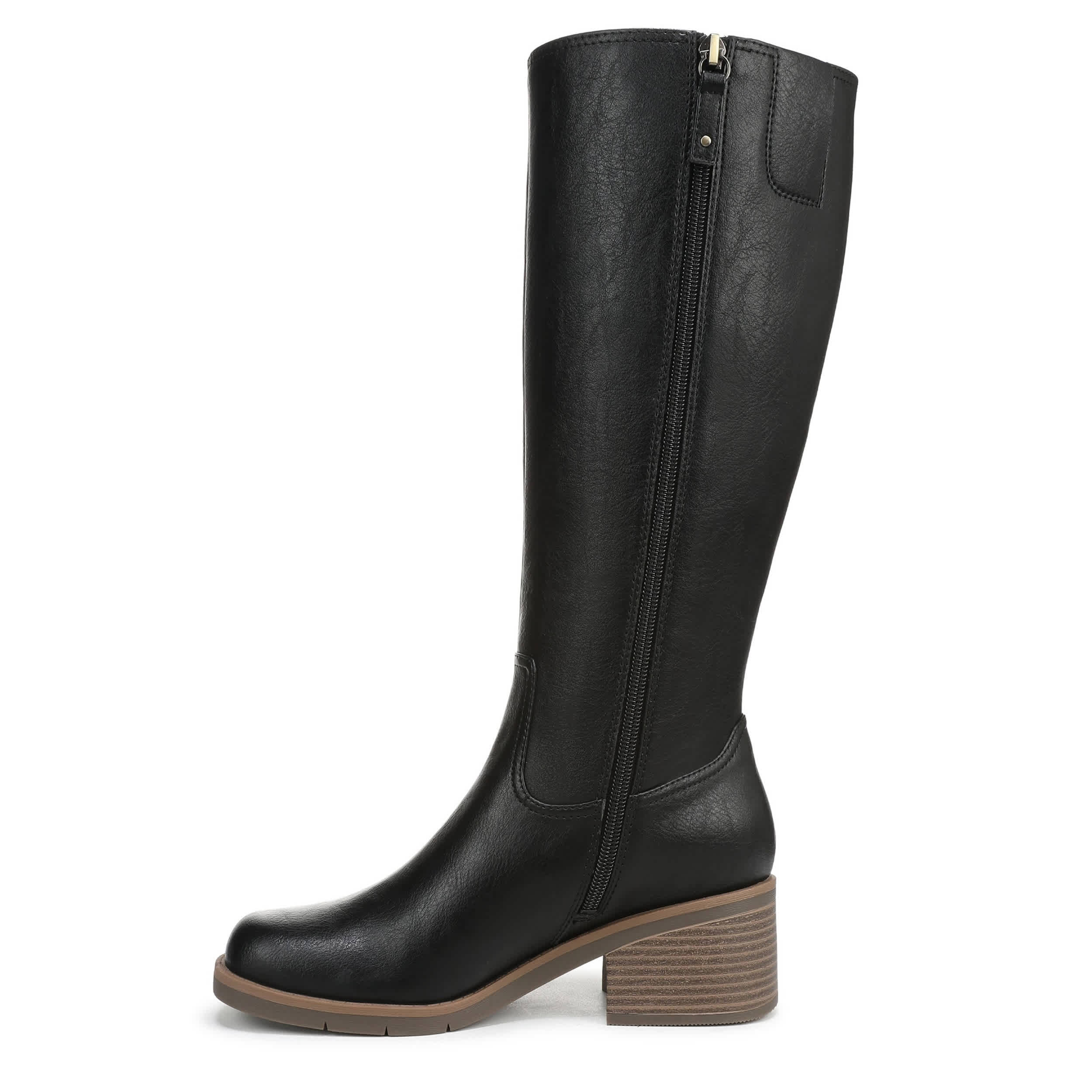 DR. SCHOLL'S-WOMENS JOPLIN TALL BOOT-BLACK & 