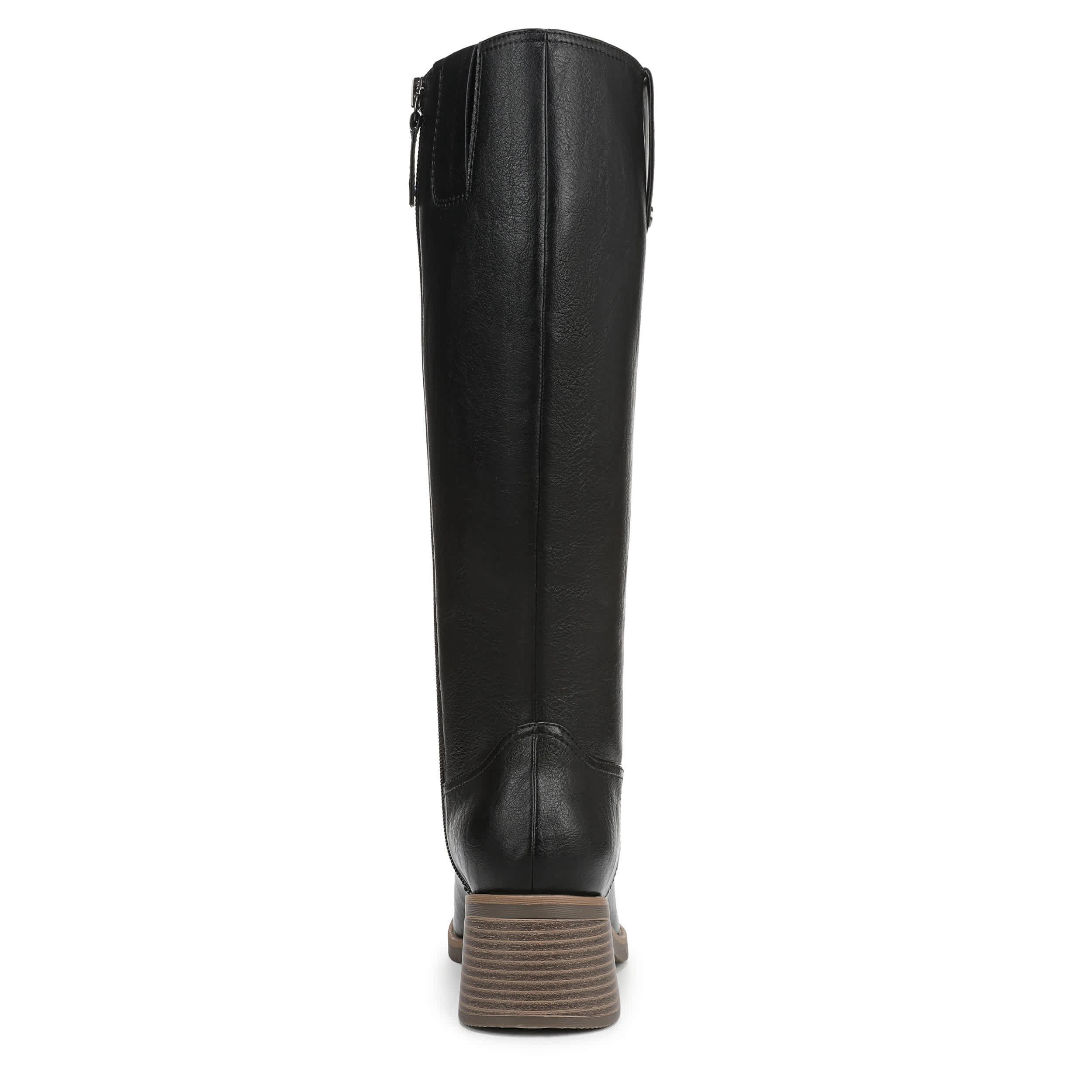 DR. SCHOLL'S-WOMENS JOPLIN WIDE CALF TALL BOOT-BLACK & 