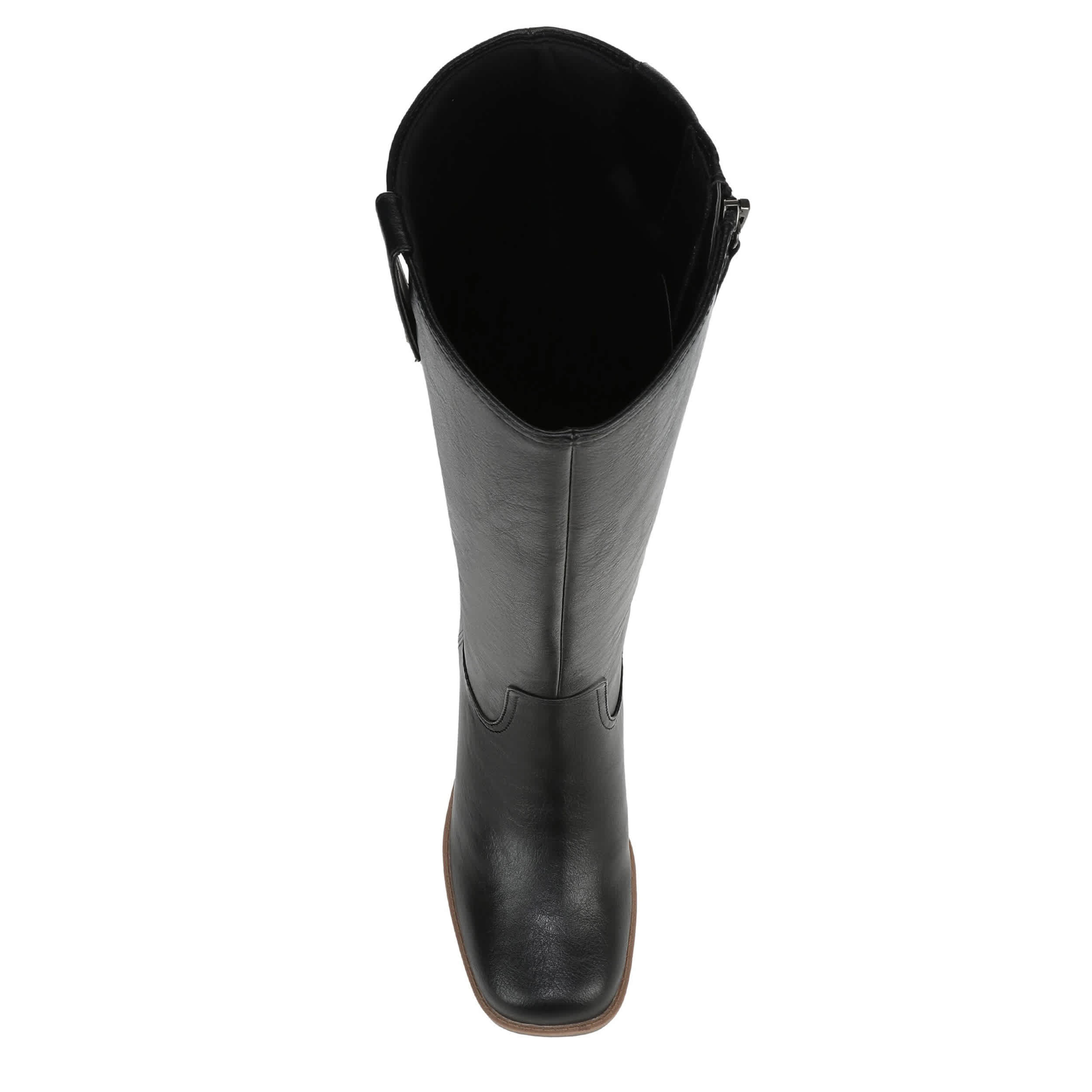 DR. SCHOLL'S-WOMENS JOPLIN WIDE CALF TALL BOOT-BLACK & 