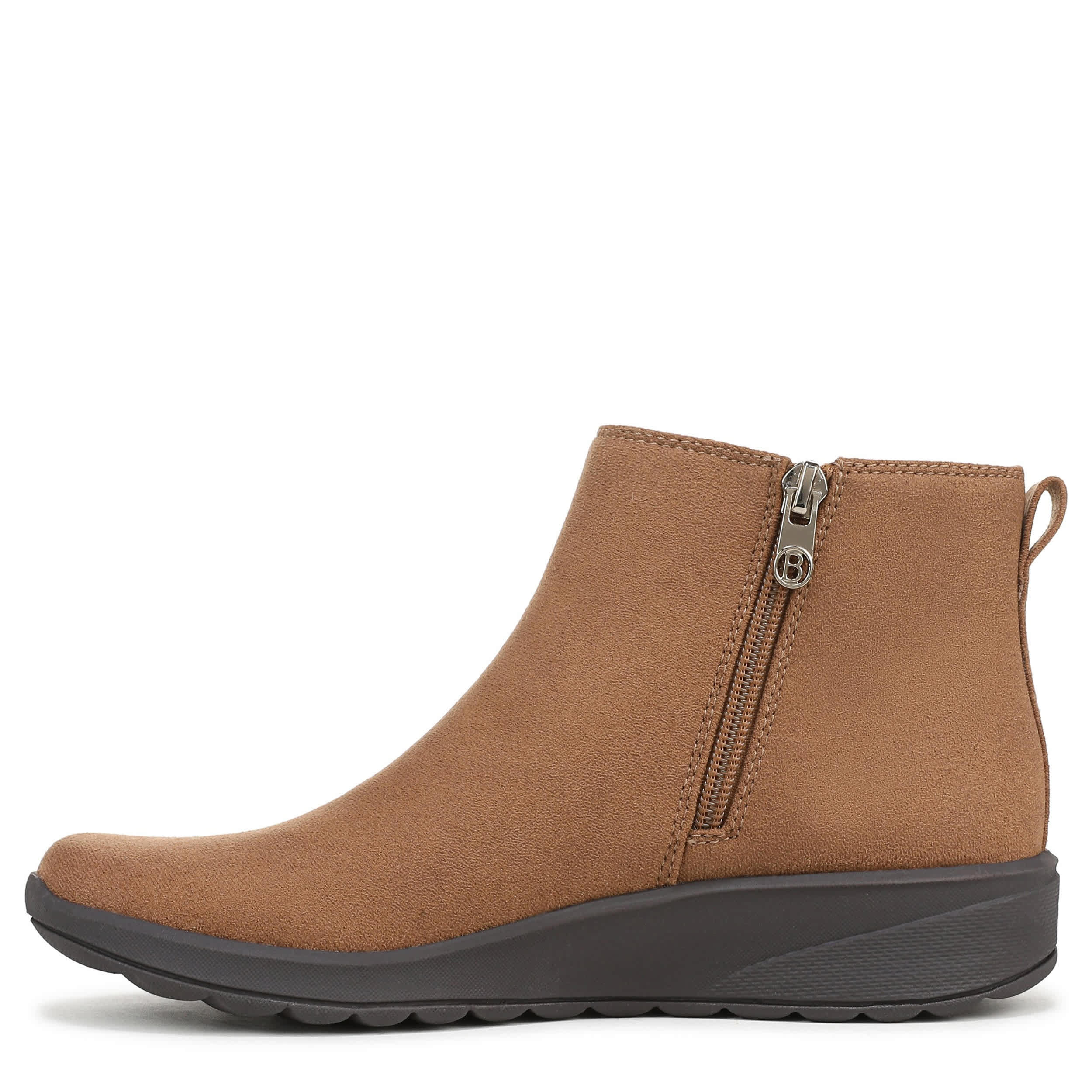 LIFESTRIDE-WOMENS GAGE ANKLE BOOT-TAN & 