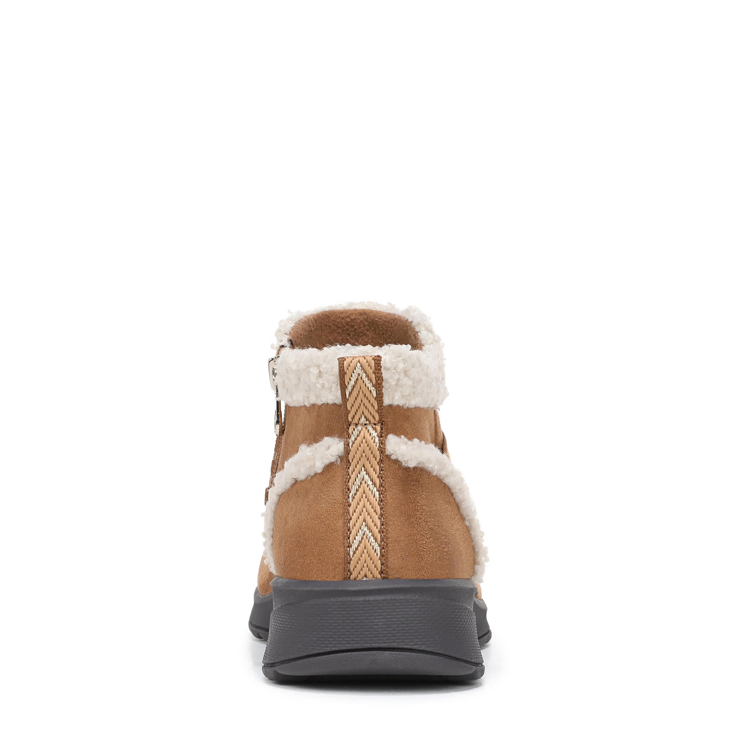 LIFESTRIDE-WOMENS GLENDALE ANKLE BOOT-DARK TAN & 