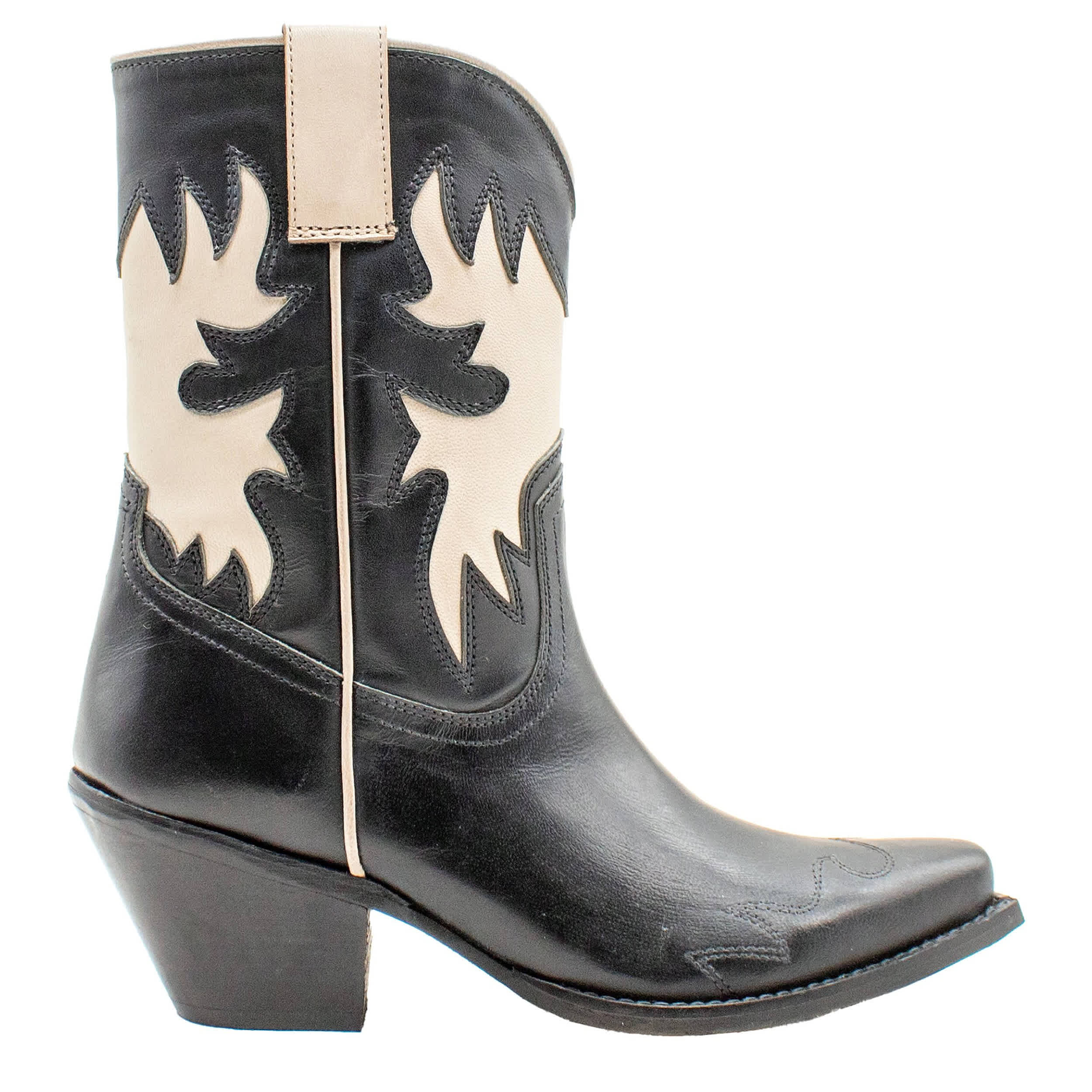 VOLATILE-WOMENS COLT WESTERN BOOT-BLACK & 