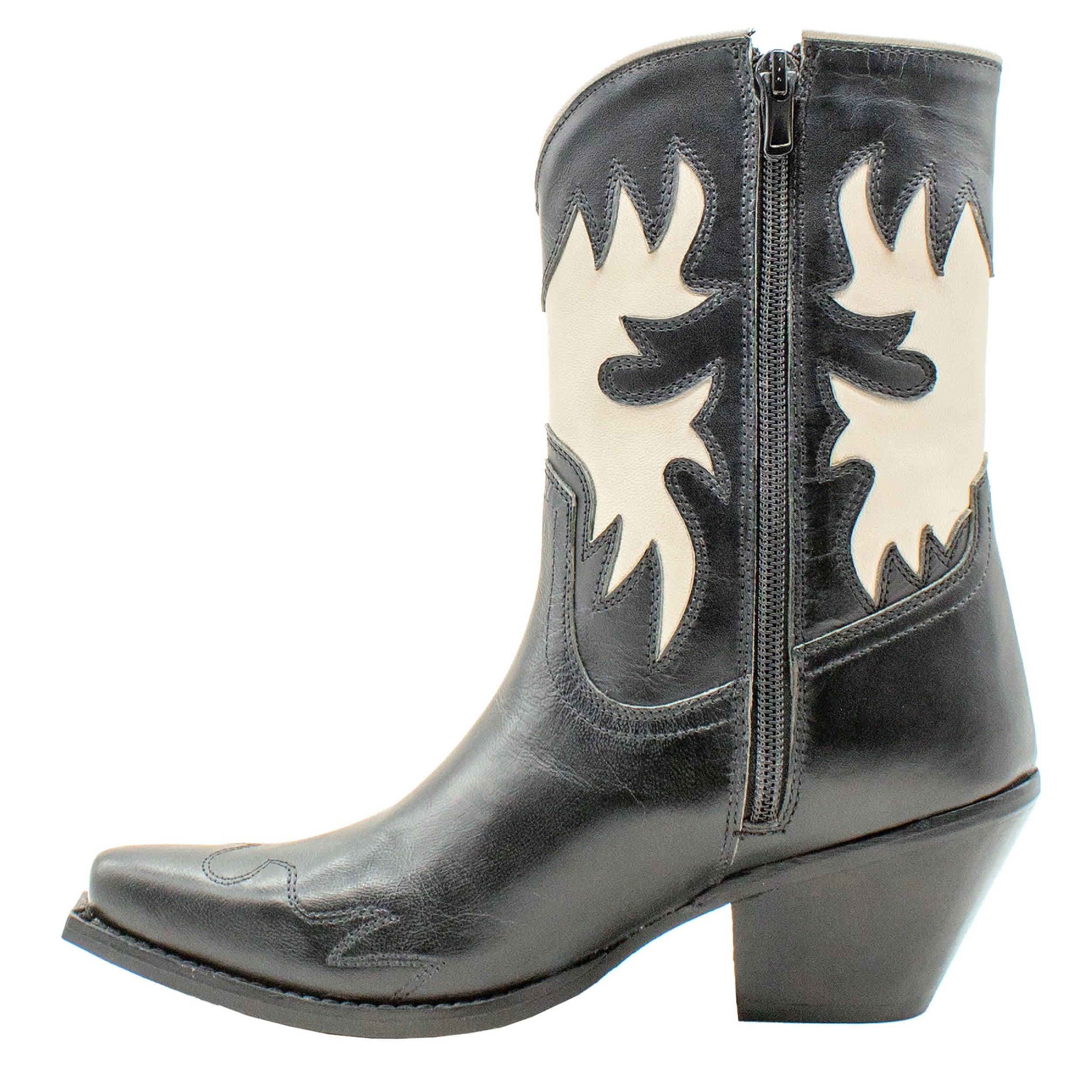 VOLATILE-WOMENS COLT WESTERN BOOT-BLACK & 