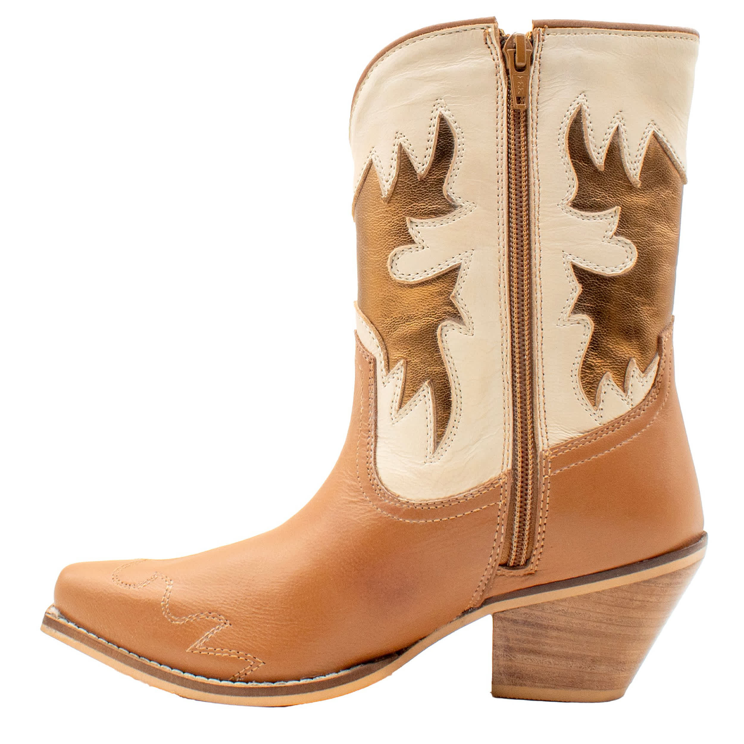 VOLATILE-WOMENS COLT WESTERN BOOT-TAN & 