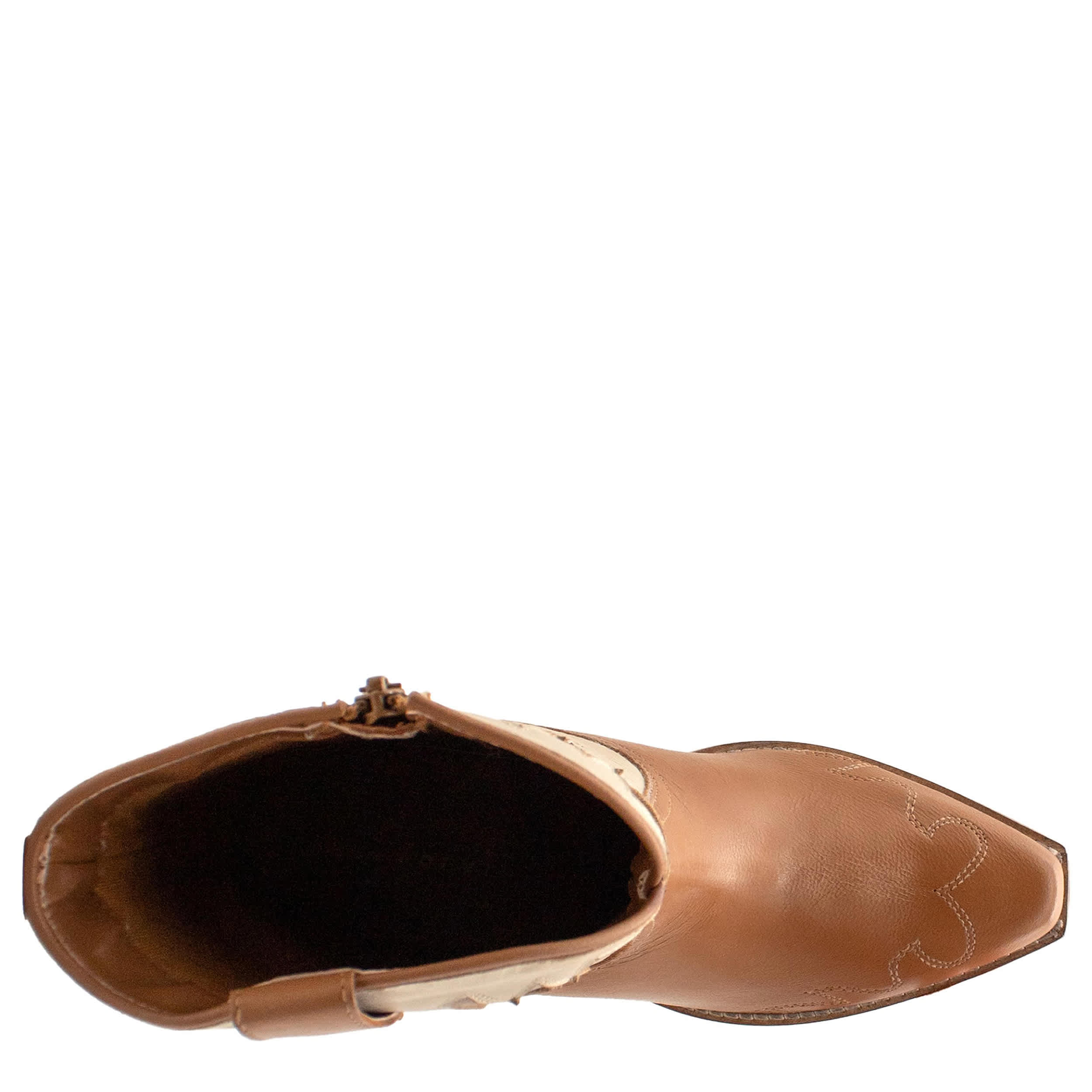 VOLATILE-WOMENS COLT WESTERN BOOT-TAN & 
