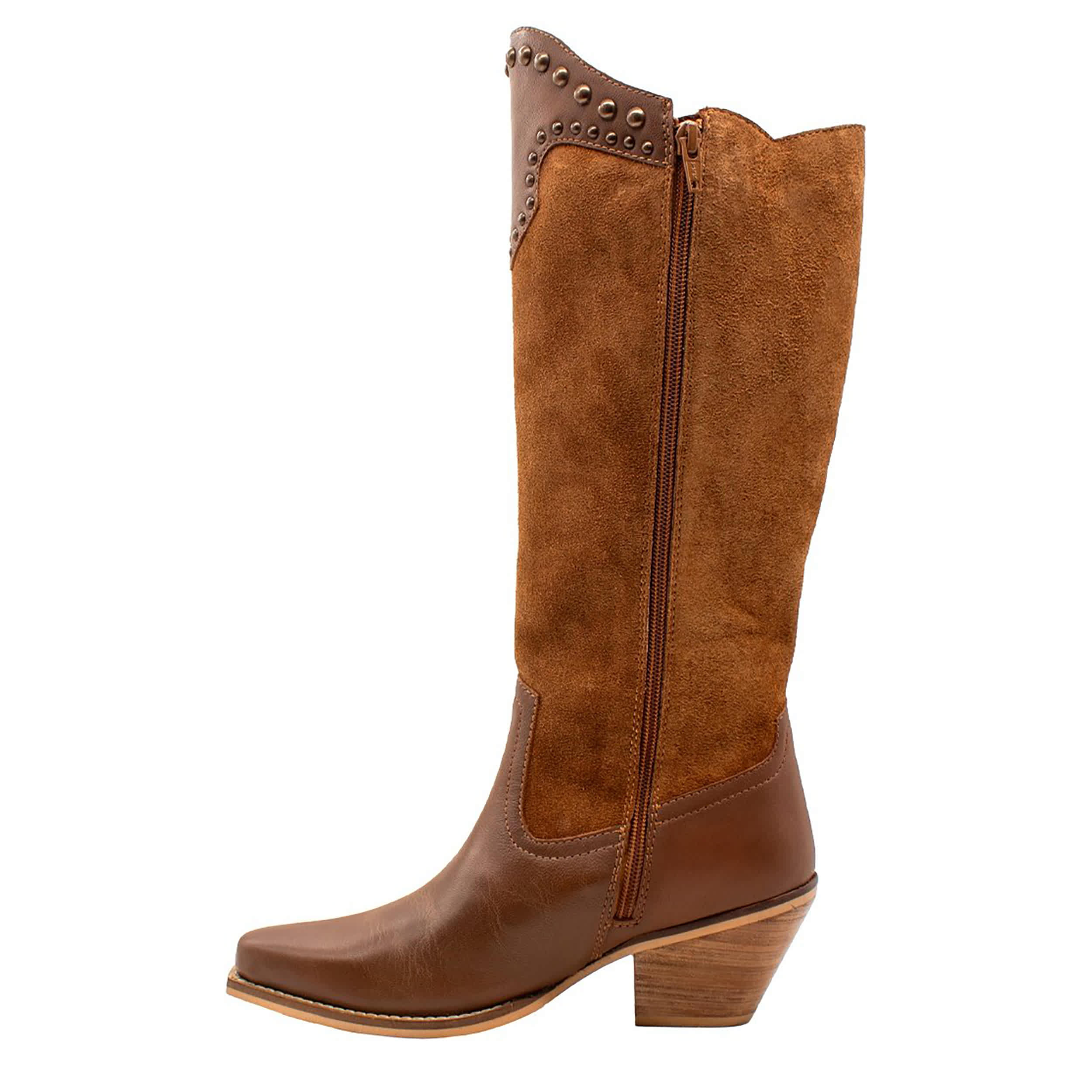 VOLATILE-WOMENS PALOMINO WESTERN BOOT-TAN & 