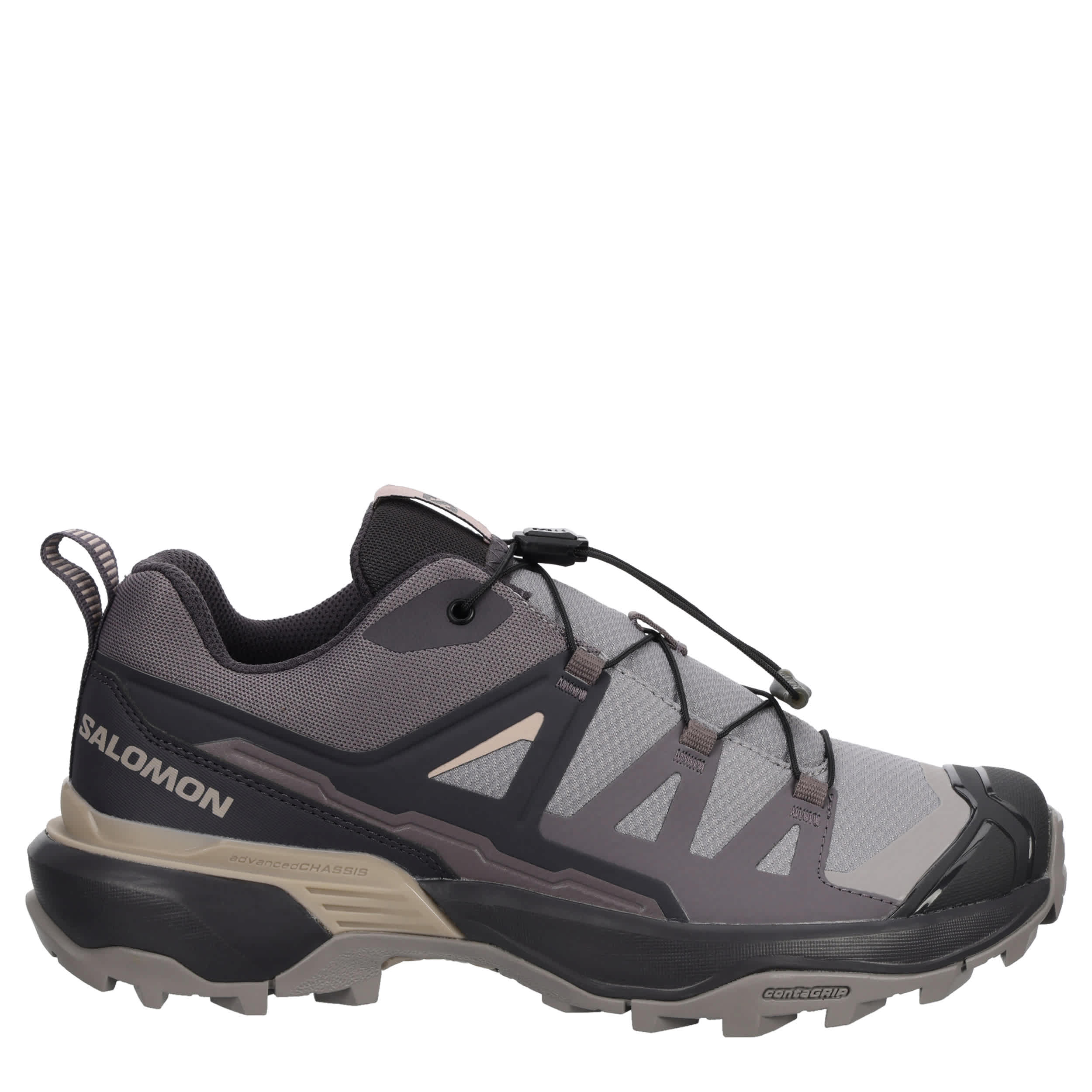 SALOMON-WOMENS X ULTRA 360 HIKING SHOE-PURPLE & GREY