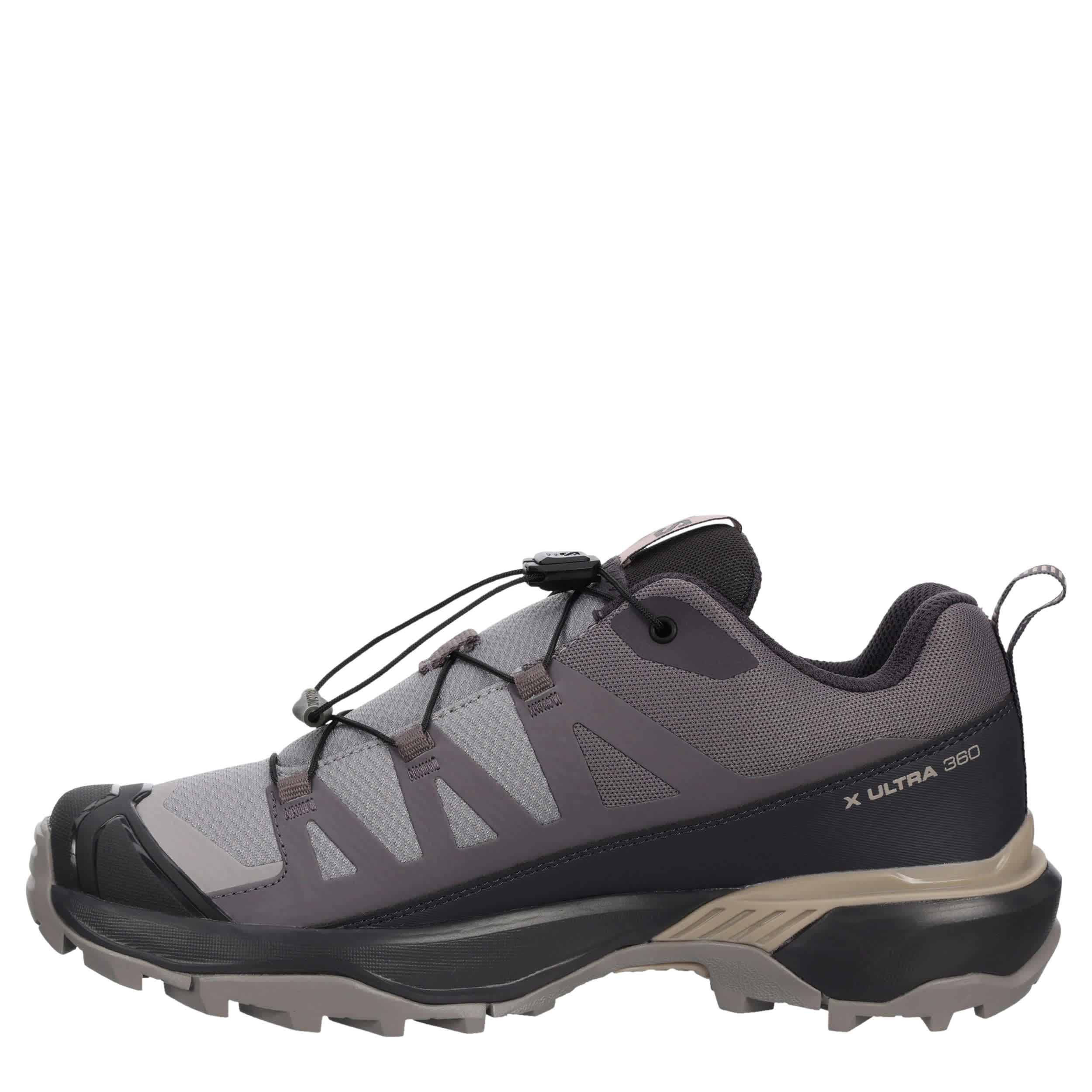 SALOMON-WOMENS X ULTRA 360 HIKING SHOE-PURPLE & GREY