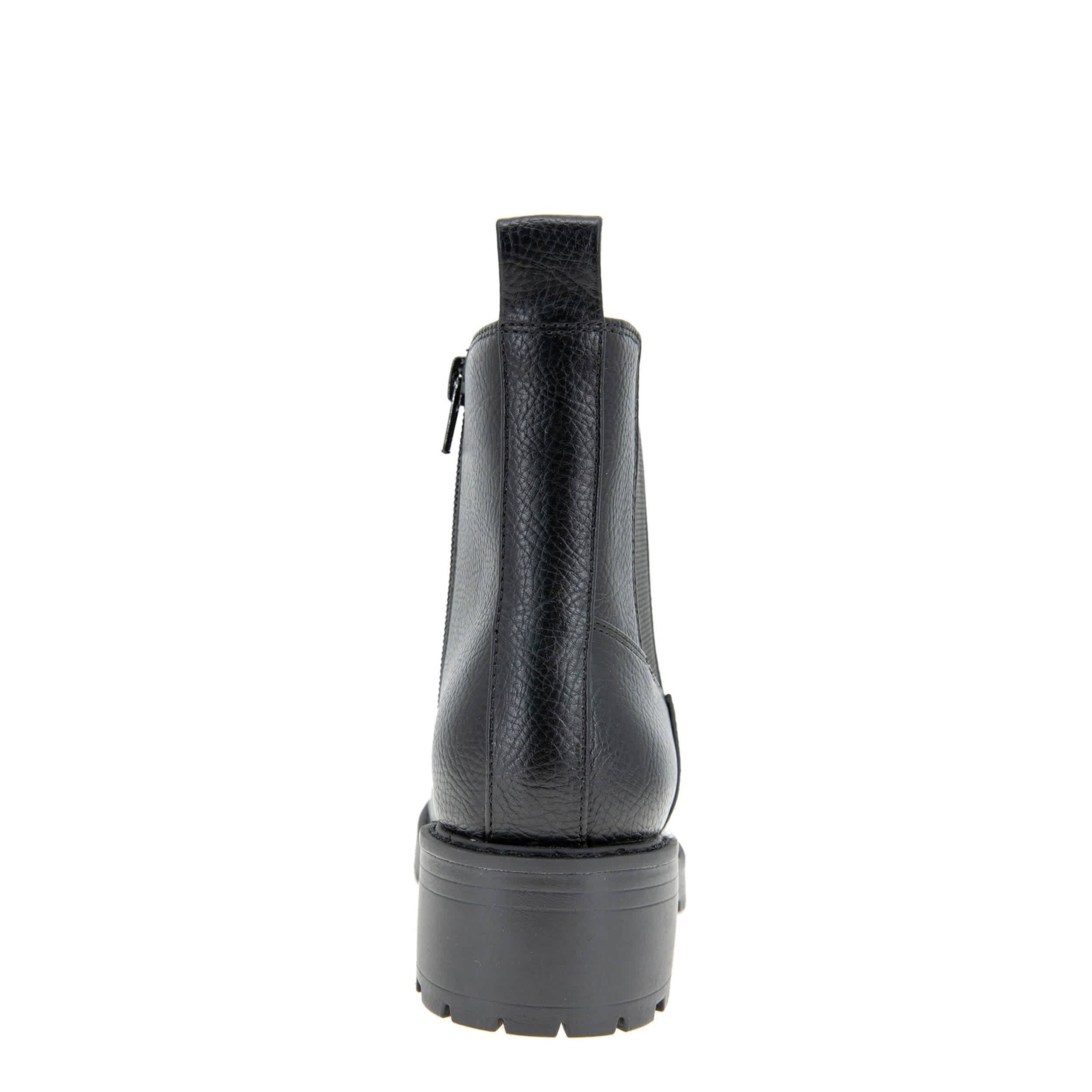 KENSIE-WOMENS KELSEY CHELSEA BOOT-BLACK & 