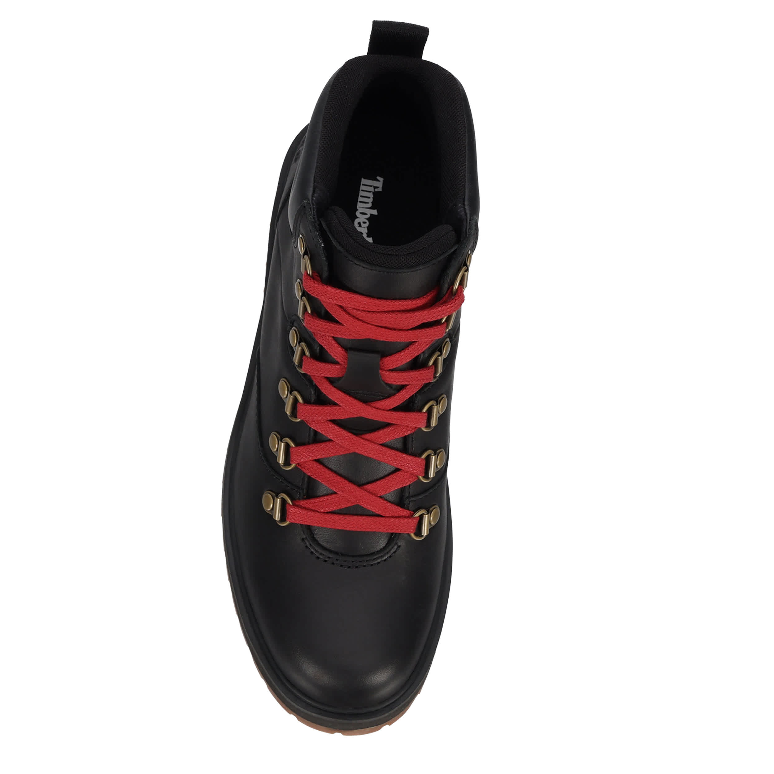 TIMBERLAND-WOMENS CARNABY ROW MID LACE-UP BOOT-BLACK & 