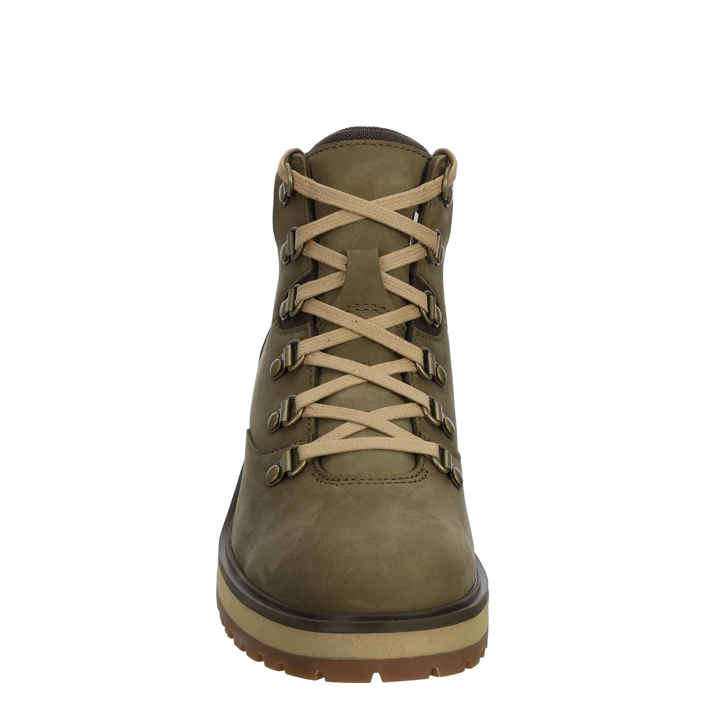 TIMBERLAND-WOMENS CARNABY ROW MID LACE-UP BOOT-OLIVE & 