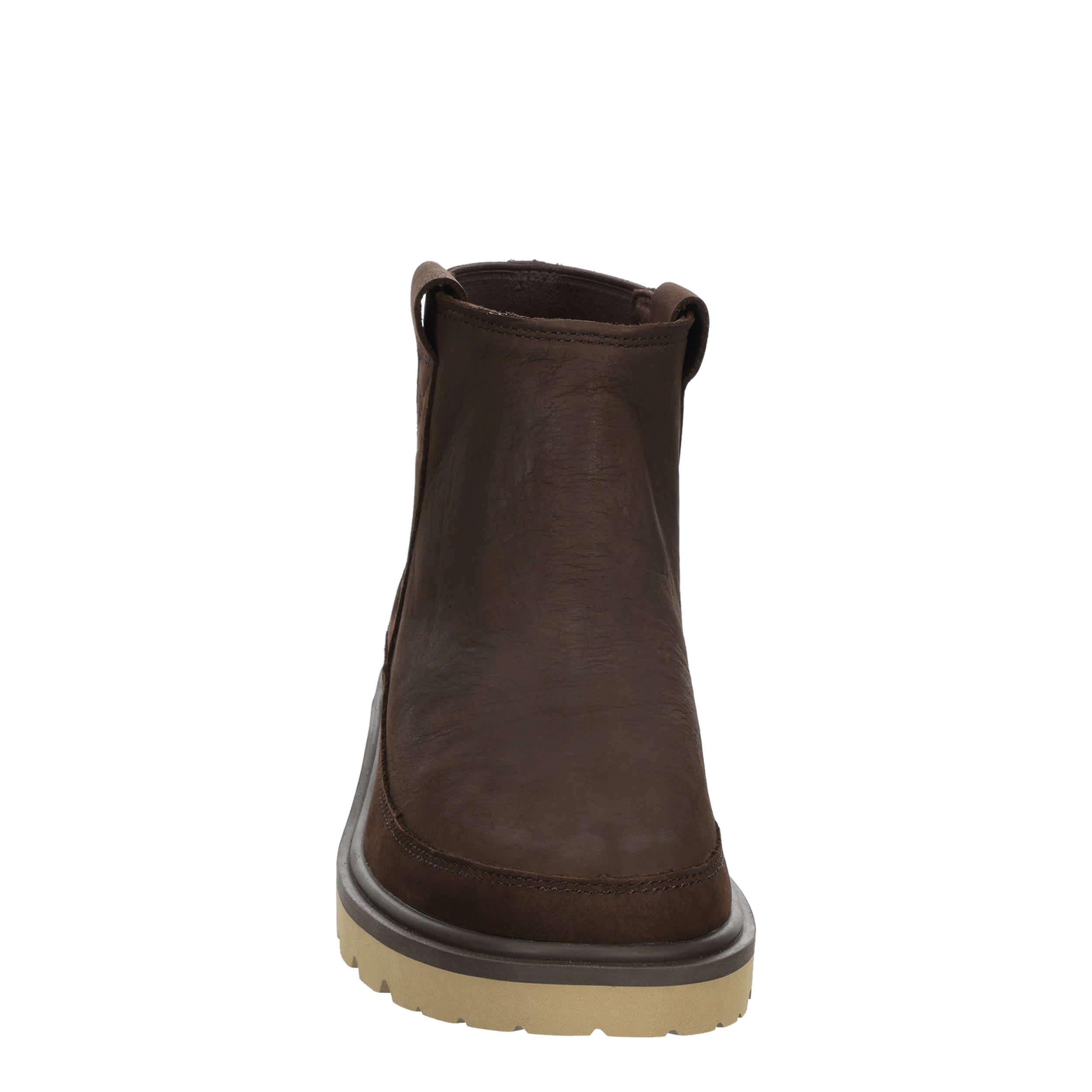 TIMBERLAND-WOMENS ROWAN WAY MID PULL ON CHELSEA BOOT-DARK BROWN & 
