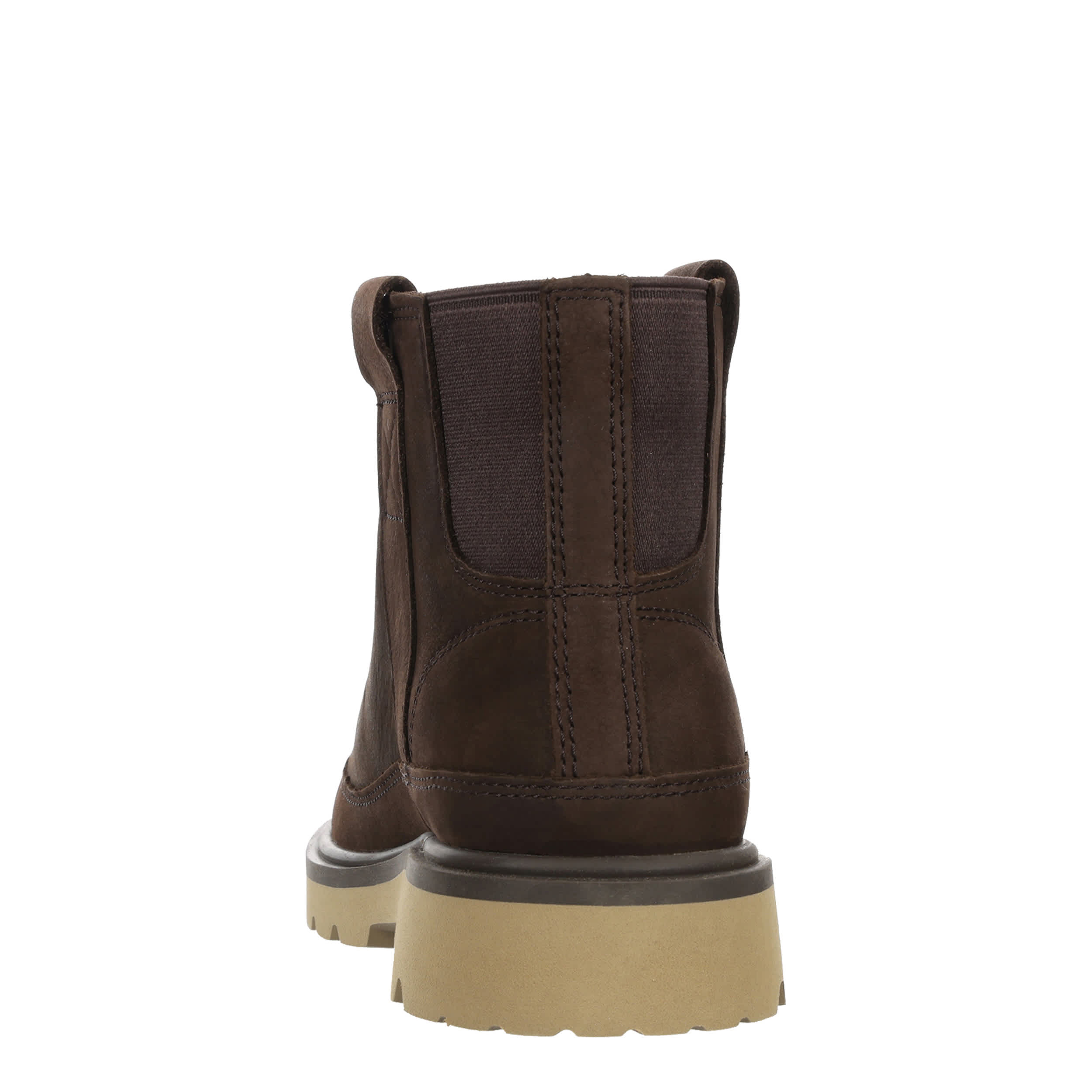 TIMBERLAND-WOMENS ROWAN WAY MID PULL ON CHELSEA BOOT-DARK BROWN & 