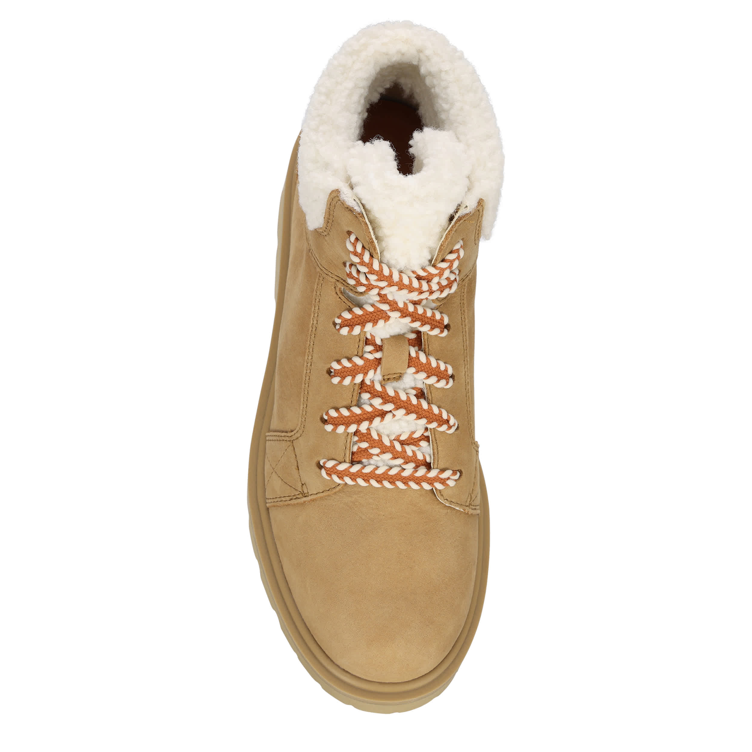 TIMBERLAND-WOMENS ROWAN WAY WARM LINED CHUKKA BOOT-BROWN & 