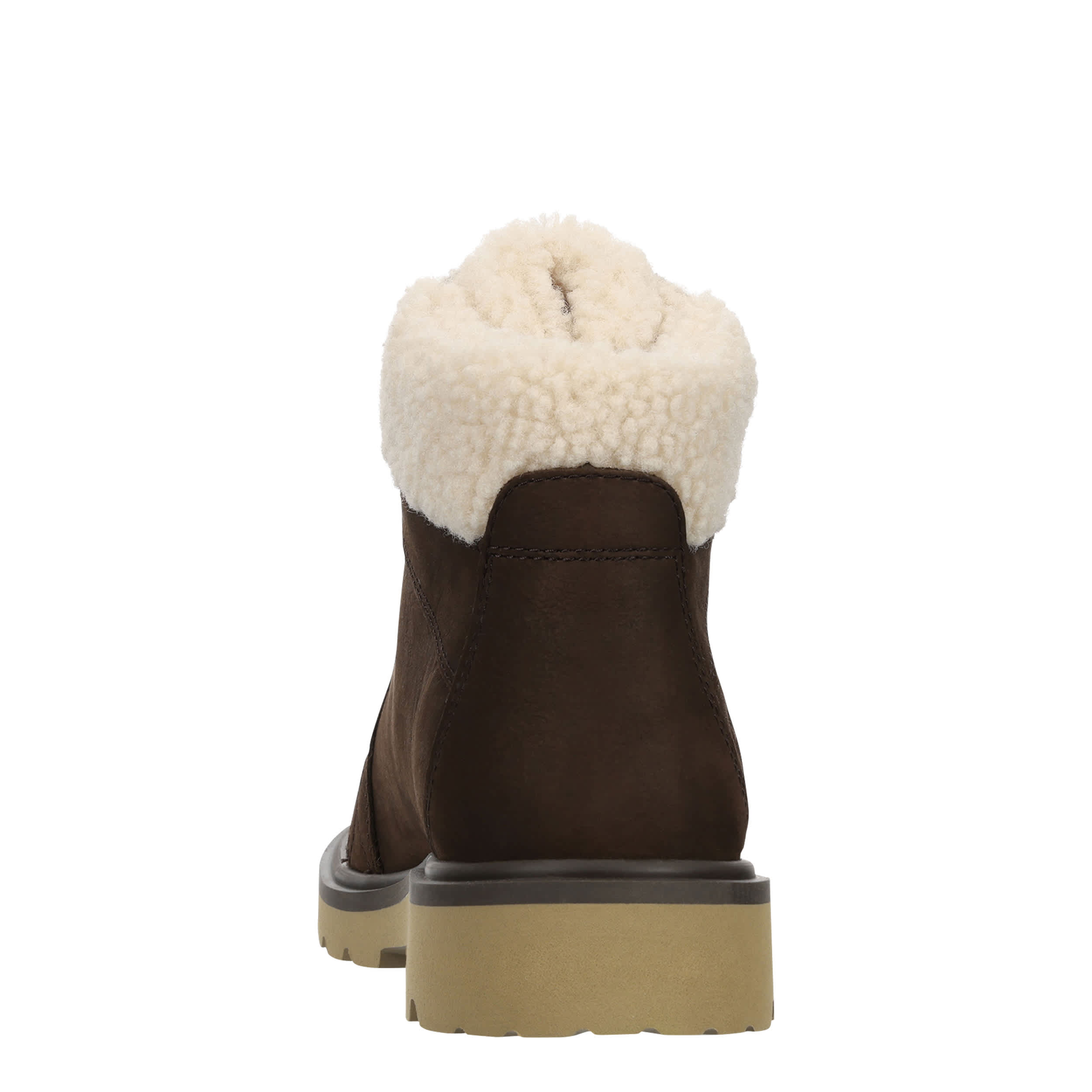 TIMBERLAND-WOMENS ROWAN WAY WARM LINED CHUKKA BOOT-DARK BROWN & 