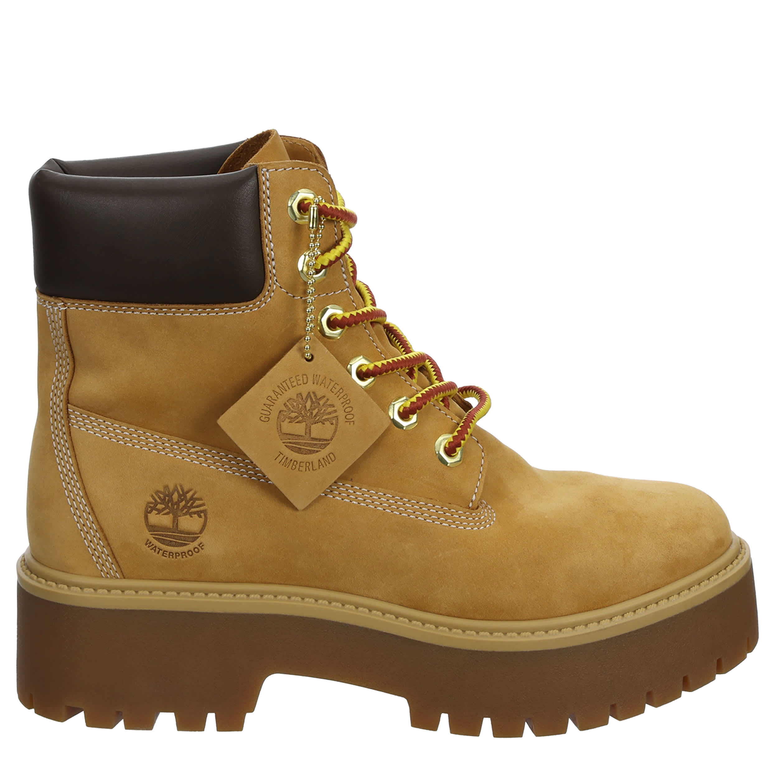 TIMBERLAND-WOMENS STONE STREET 6 INCH LACE-UP BOOT