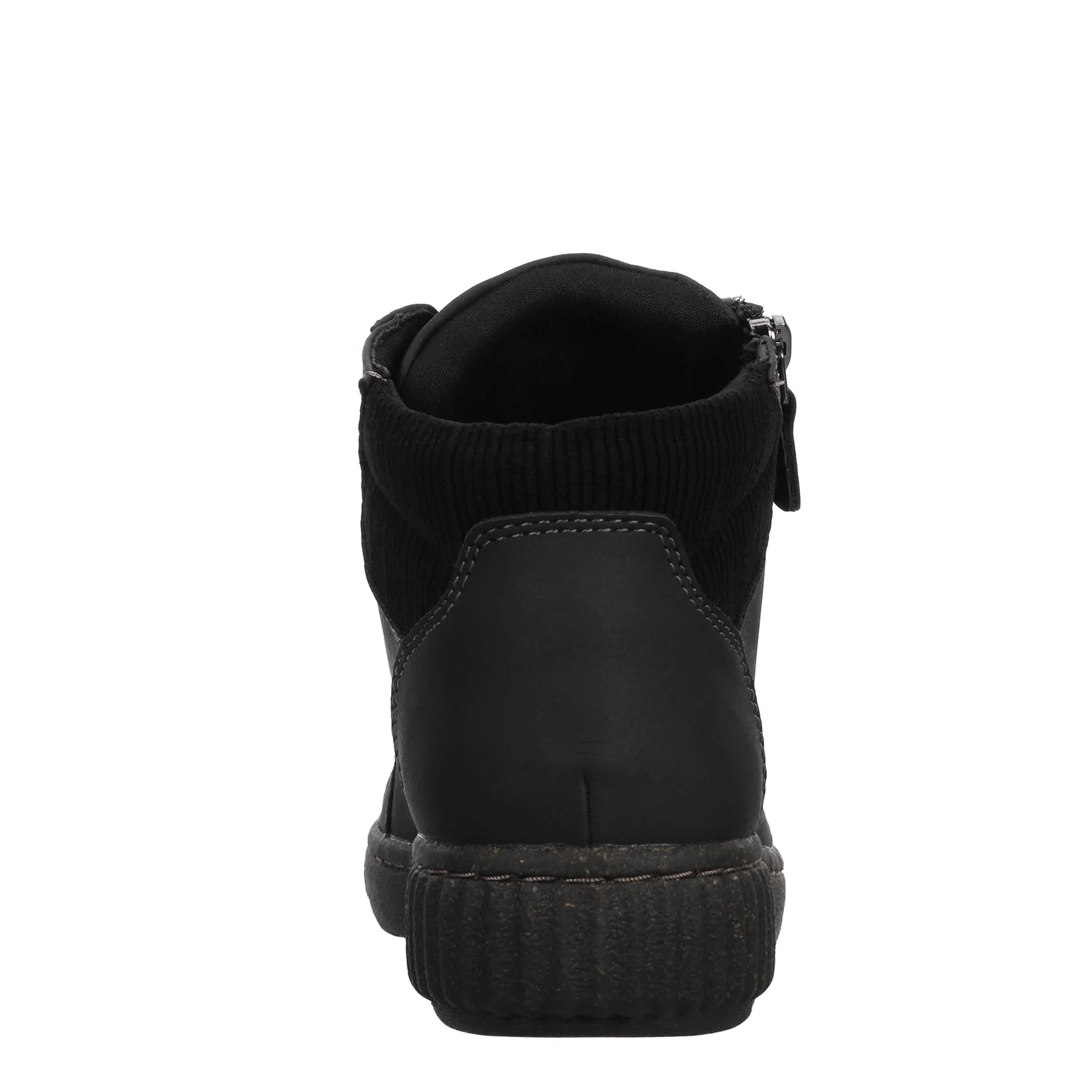 CLARKS-WOMENS CAROLINE KARLI LACE UP BOOT-BLACK & 