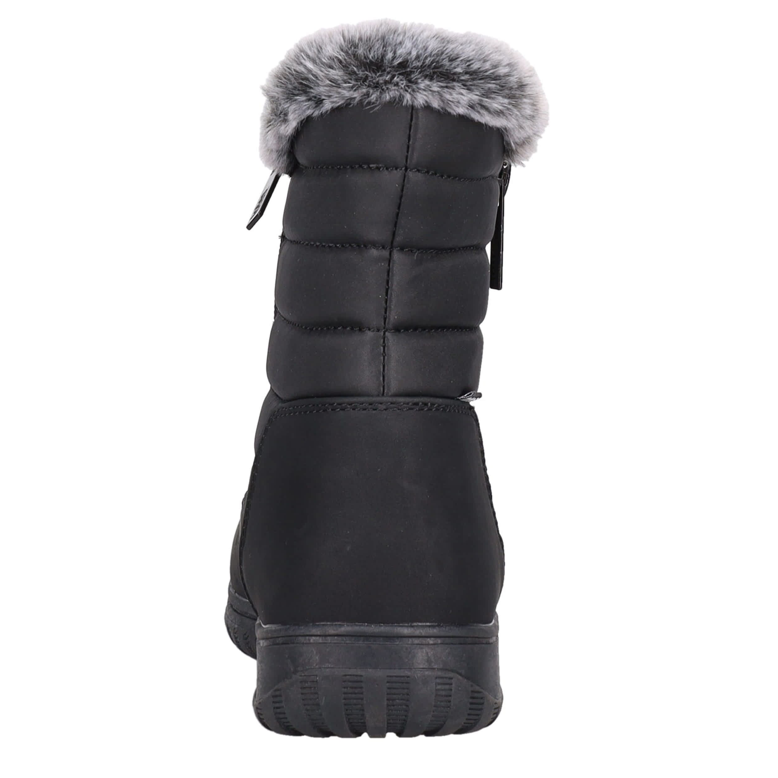 TOTES-WOMENS DELINDA COLD WEATHER BOOT-BLACK & 