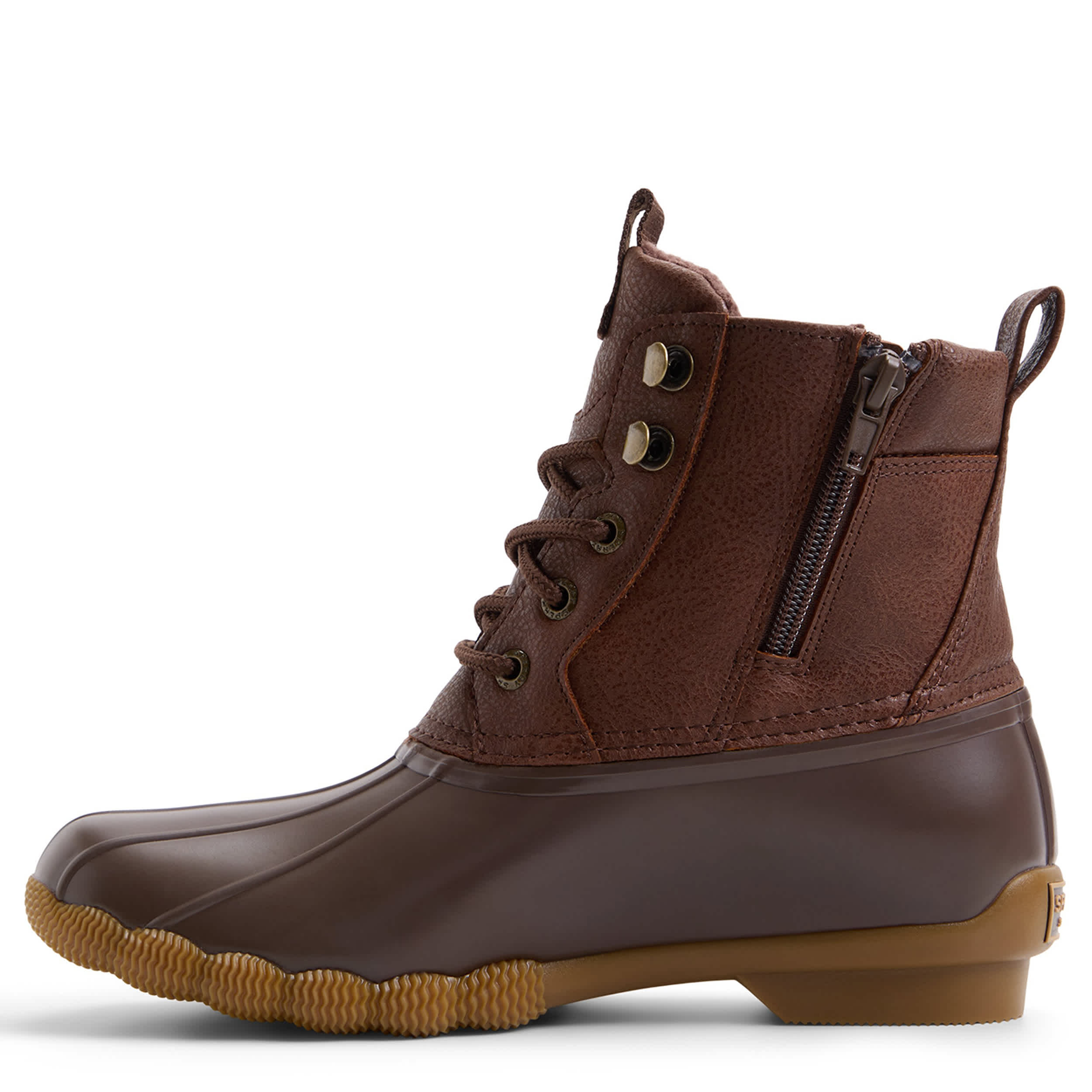 SPERRY-WOMENS RAINA DUCK BOOT-BROWN & 