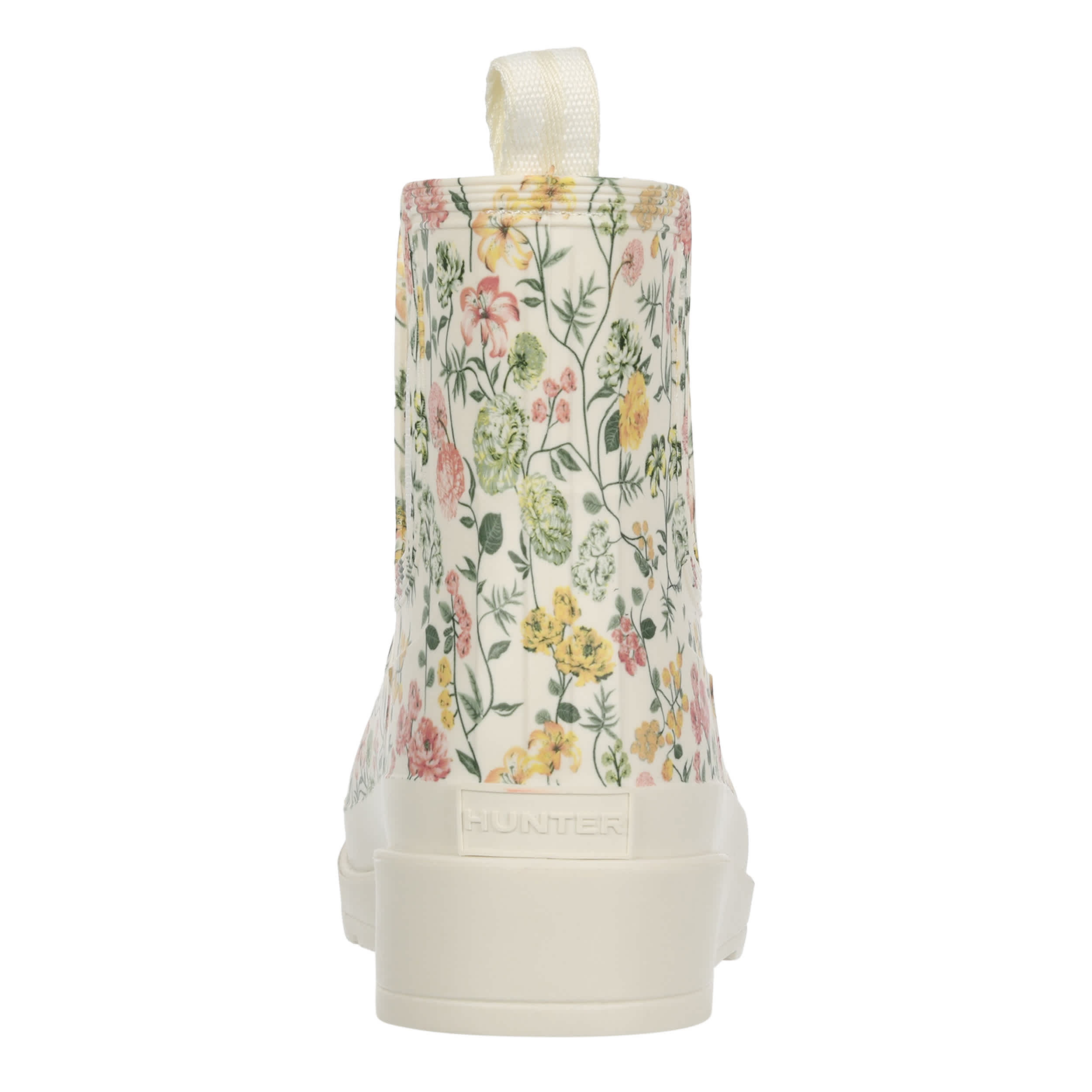 HUNTER-WOMENS TABITHA SHORT RAIN BOOT-FLORAL & 
