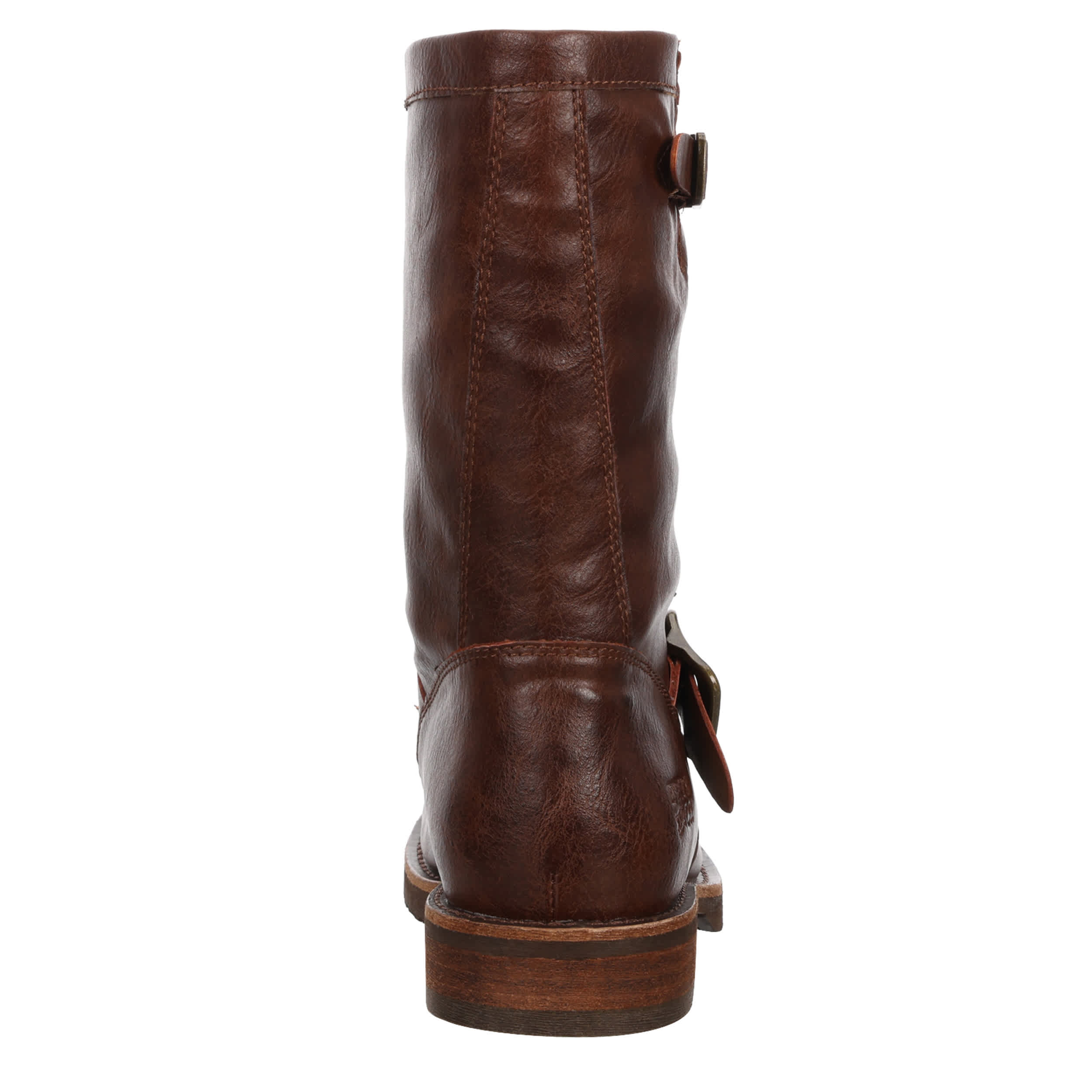 FRYE & CO-WOMENS CHESNEE SHORT BOOT-BROWN & 