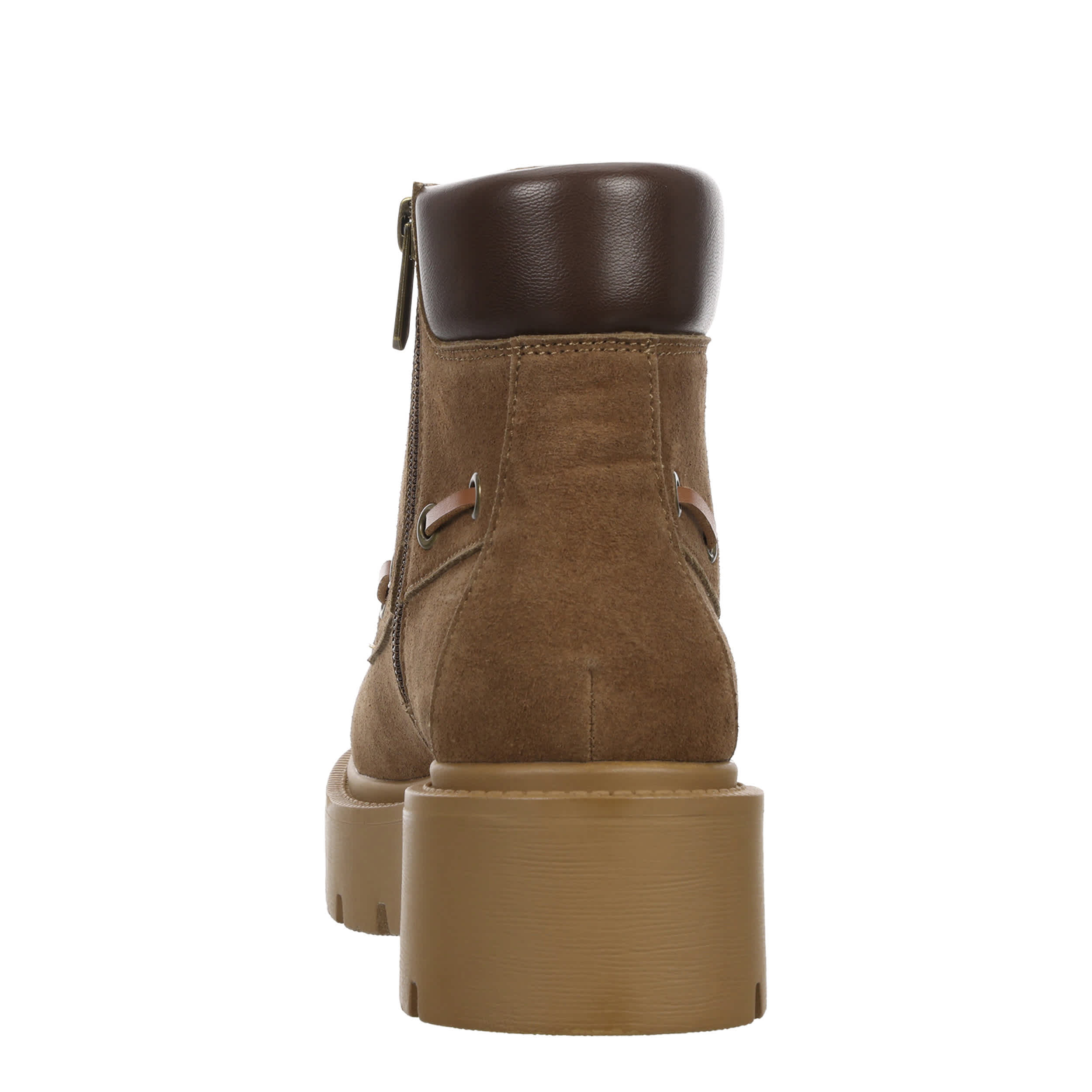 LIMELIGHT-WOMENS AMAYA LACE UP BOOT-DARK TAUPE & 