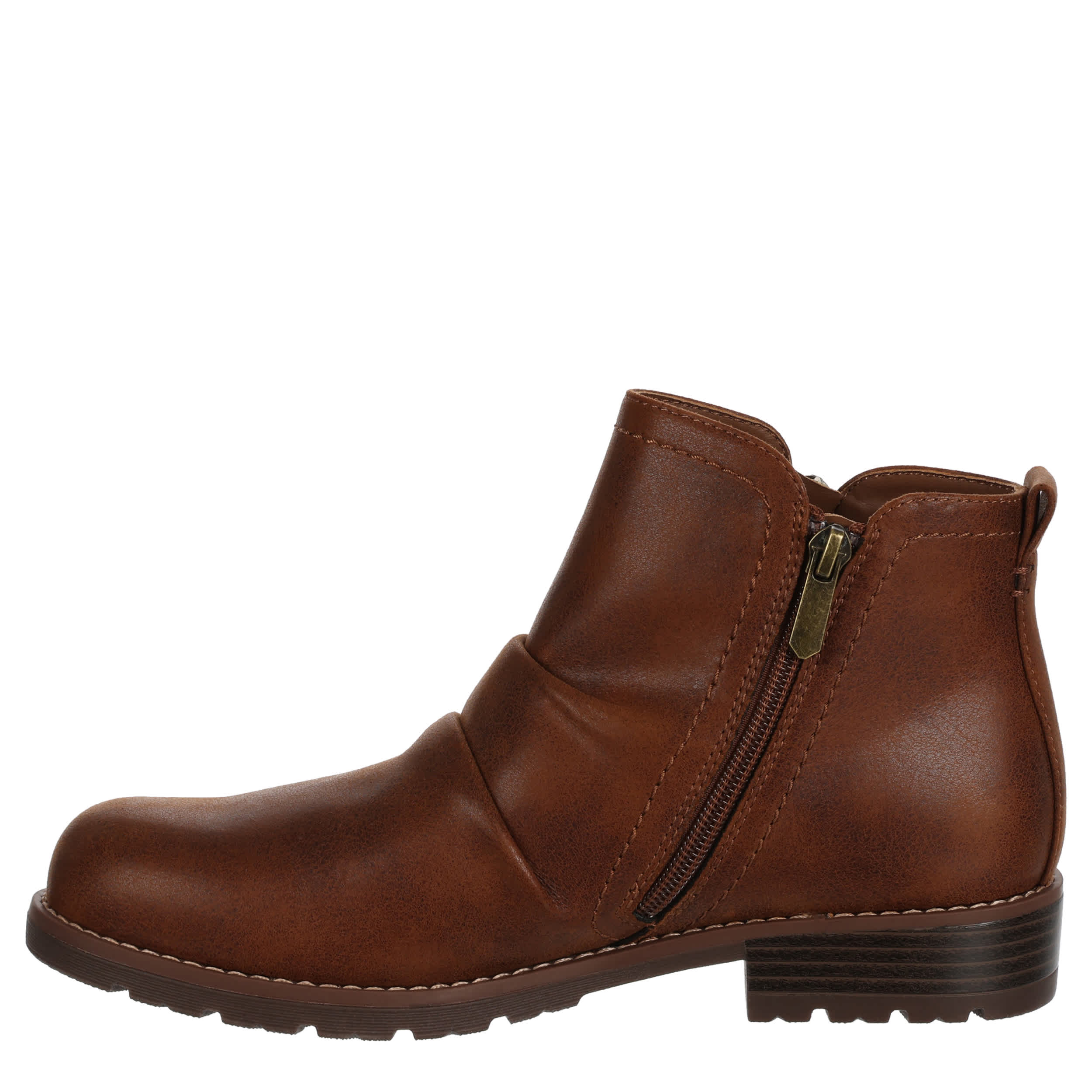 BJORNDAL-WOMENS EDNA BOOTIE-BROWN & 