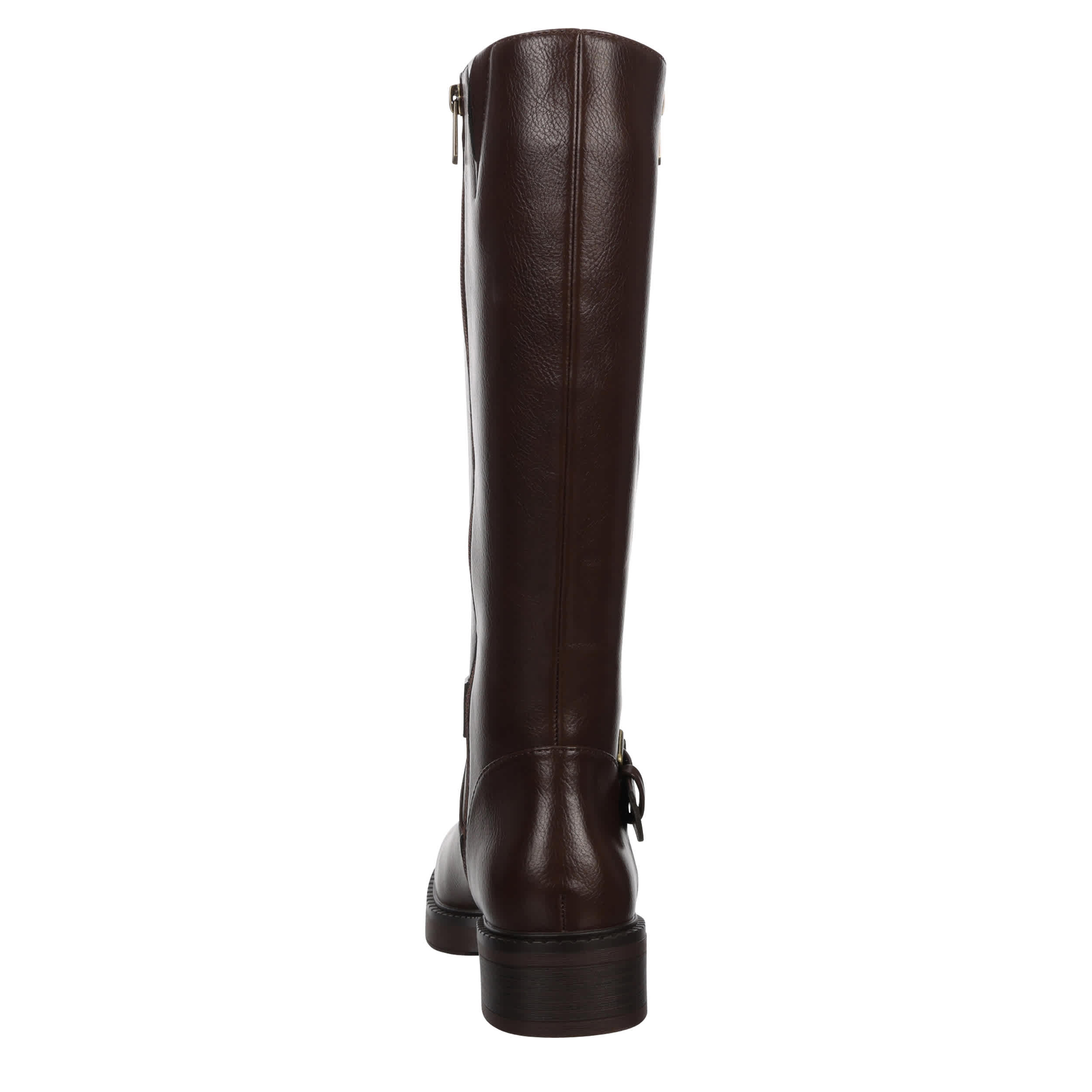 BJORNDAL-WOMENS LEONA WIDE CALF TALL BOOT-CHOCOLATE & 
