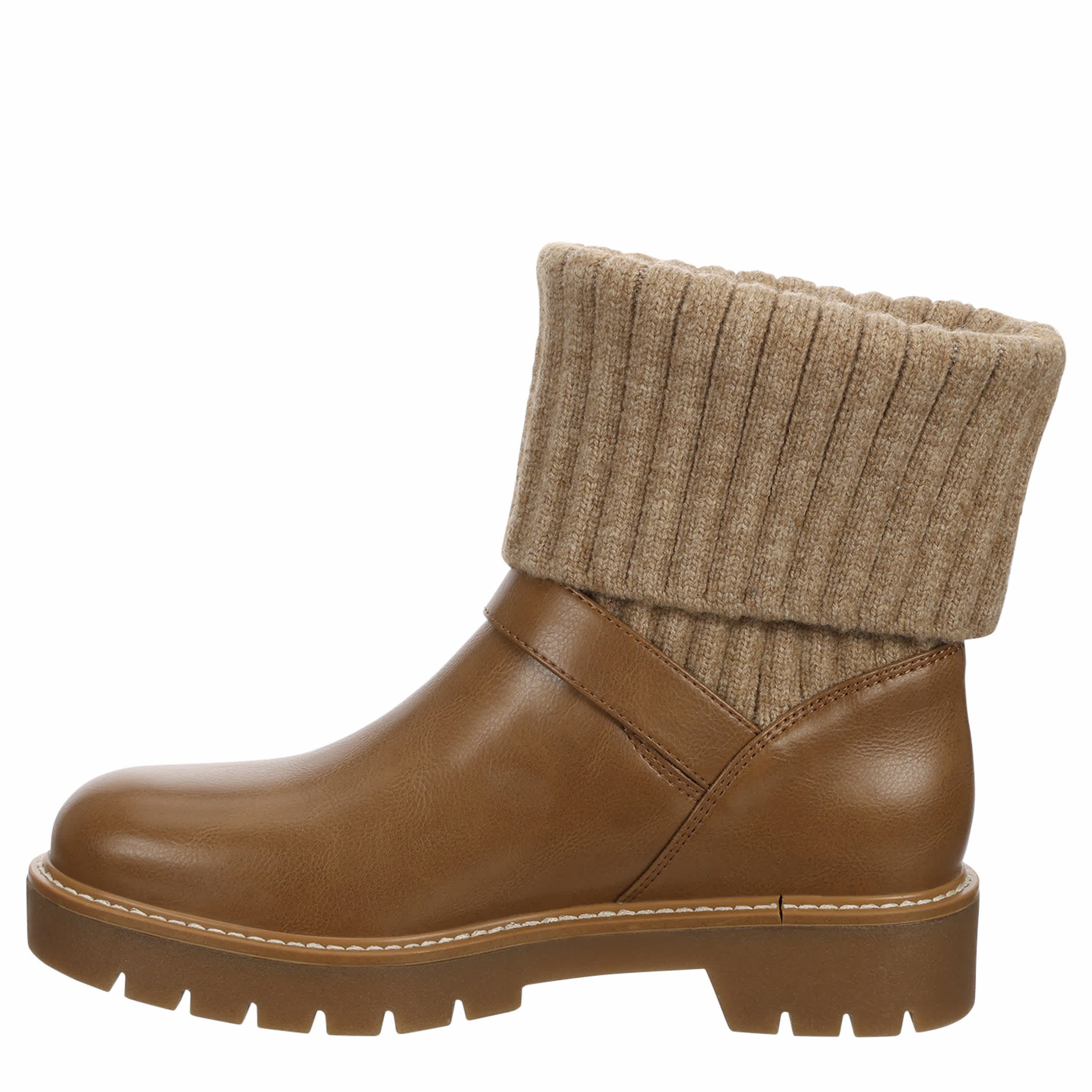 MICHAEL BY MICHAEL SHANNON-WOMENS EMERSON BOOTIE-DARK TAN & 