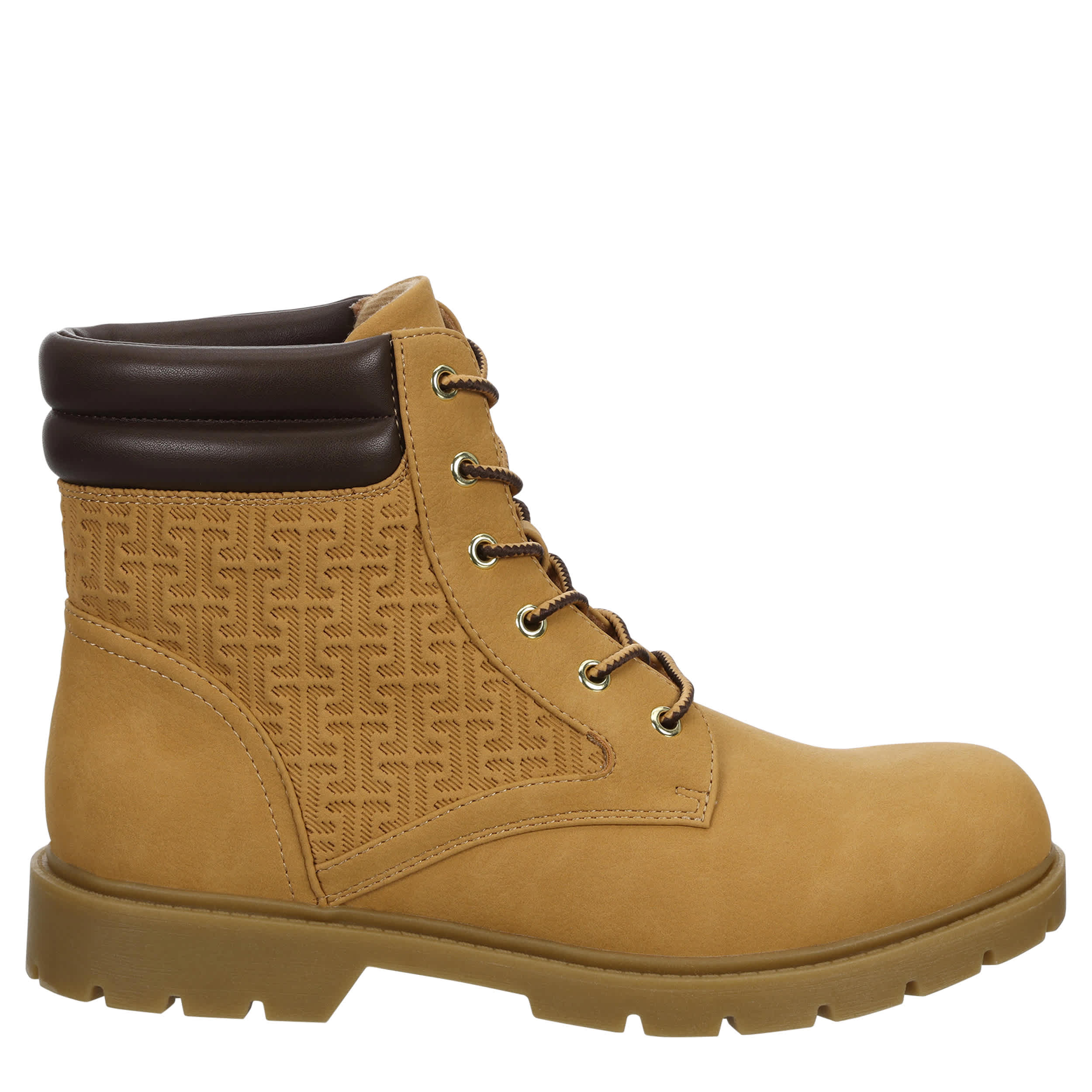 LIMELIGHT-WOMENS WHITLEY LACE UP BOOT-WHEAT & 