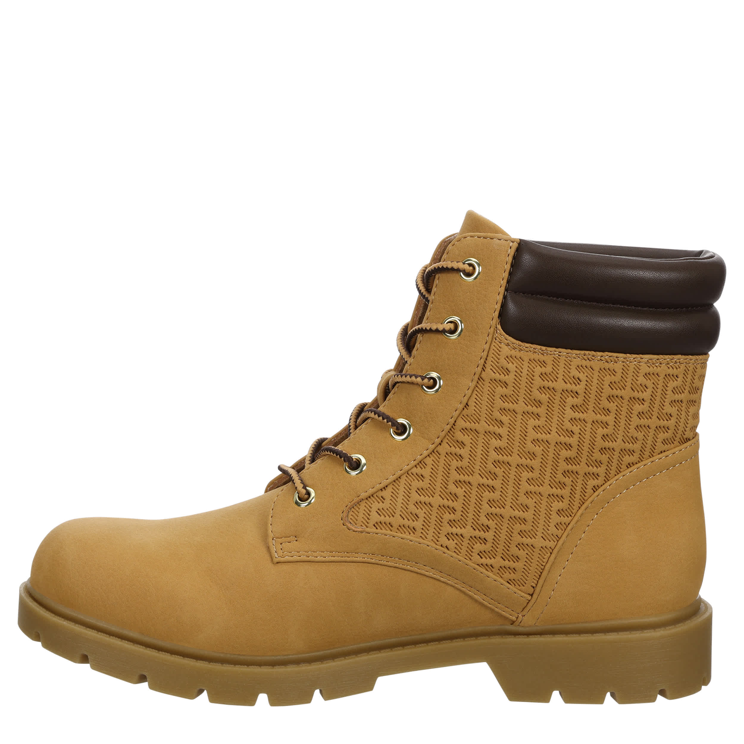 LIMELIGHT-WOMENS WHITLEY LACE UP BOOT-WHEAT & 