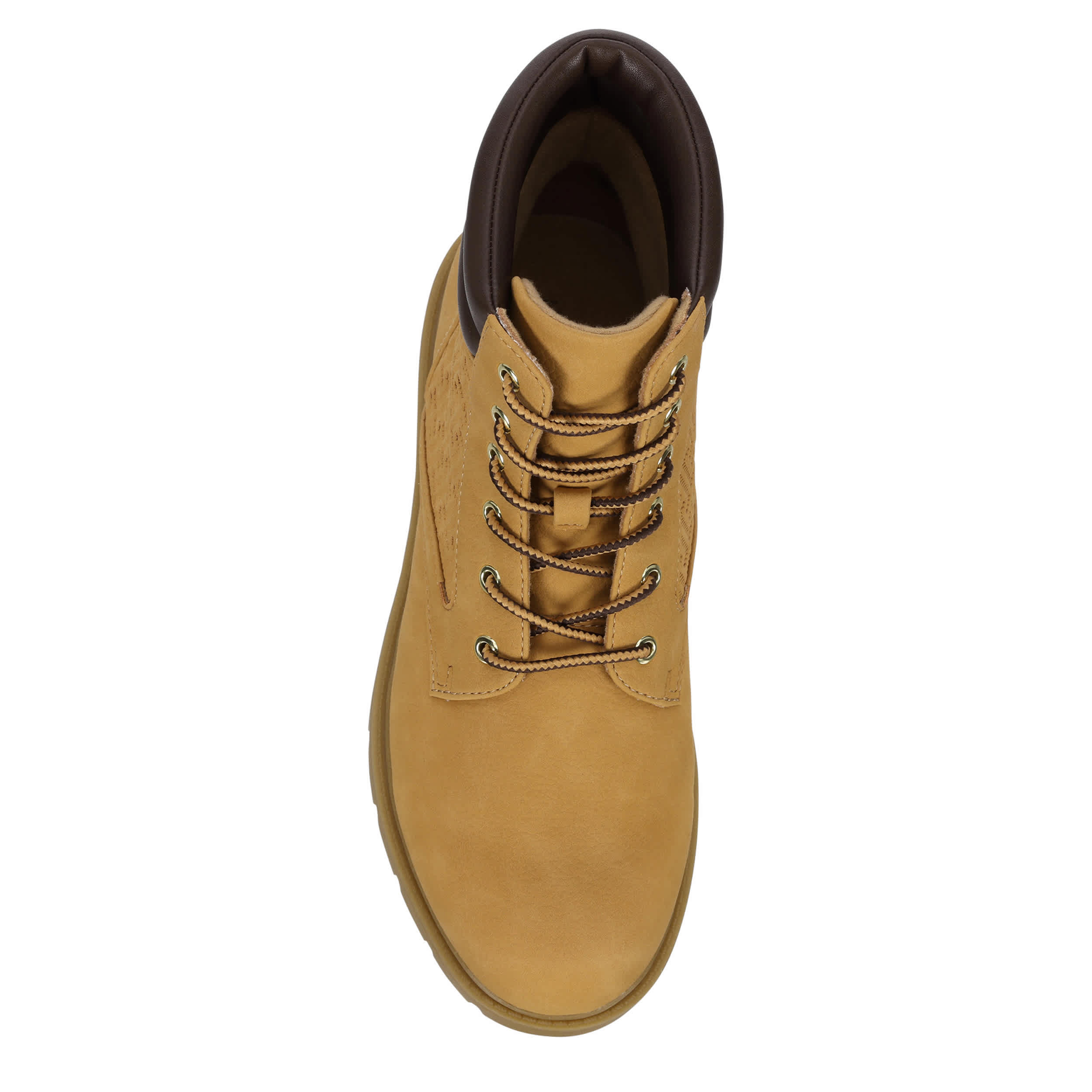 LIMELIGHT-WOMENS WHITLEY LACE UP BOOT-WHEAT & 