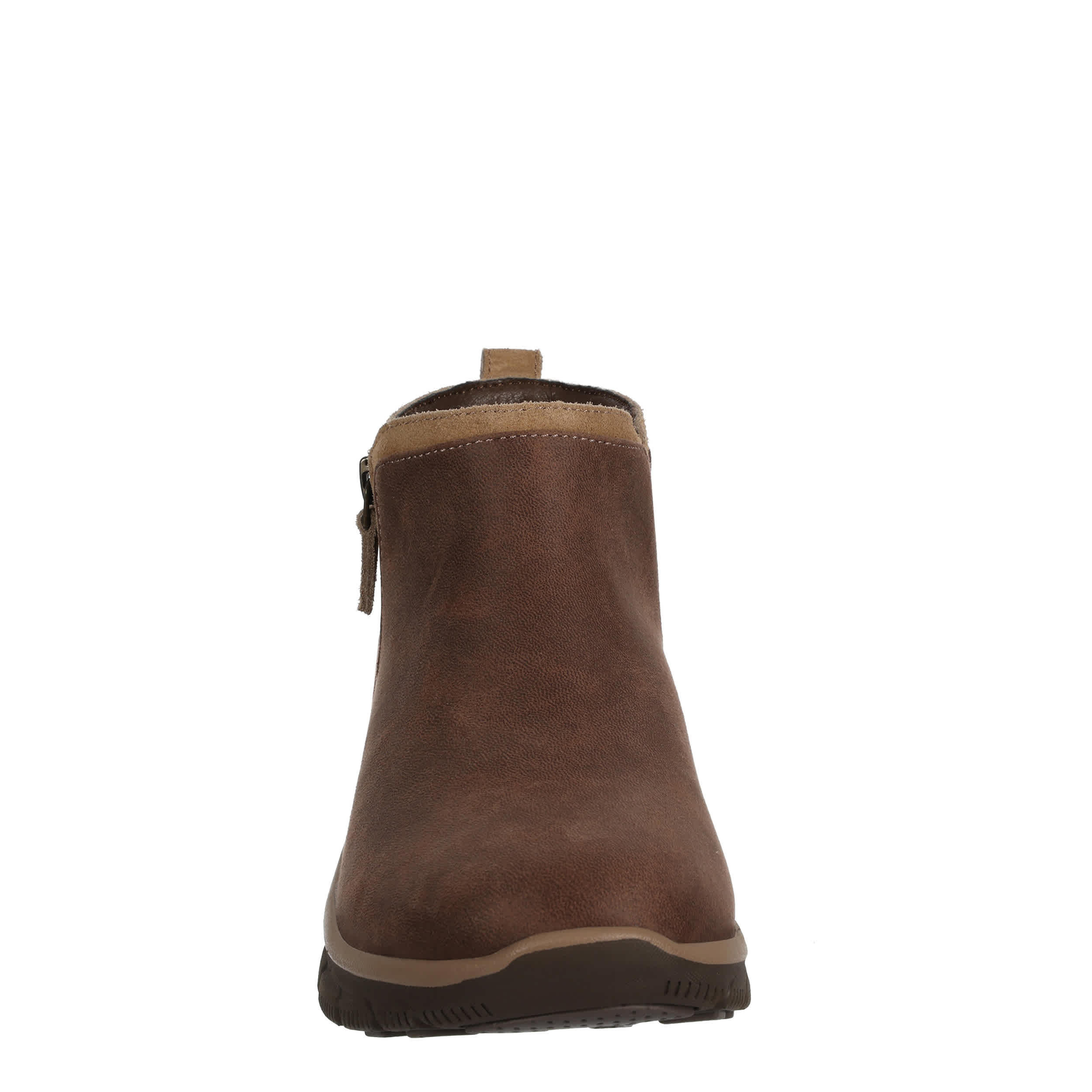 SKECHERS-WOMENS EASY GOING-FALL BOOT-BROWN & 