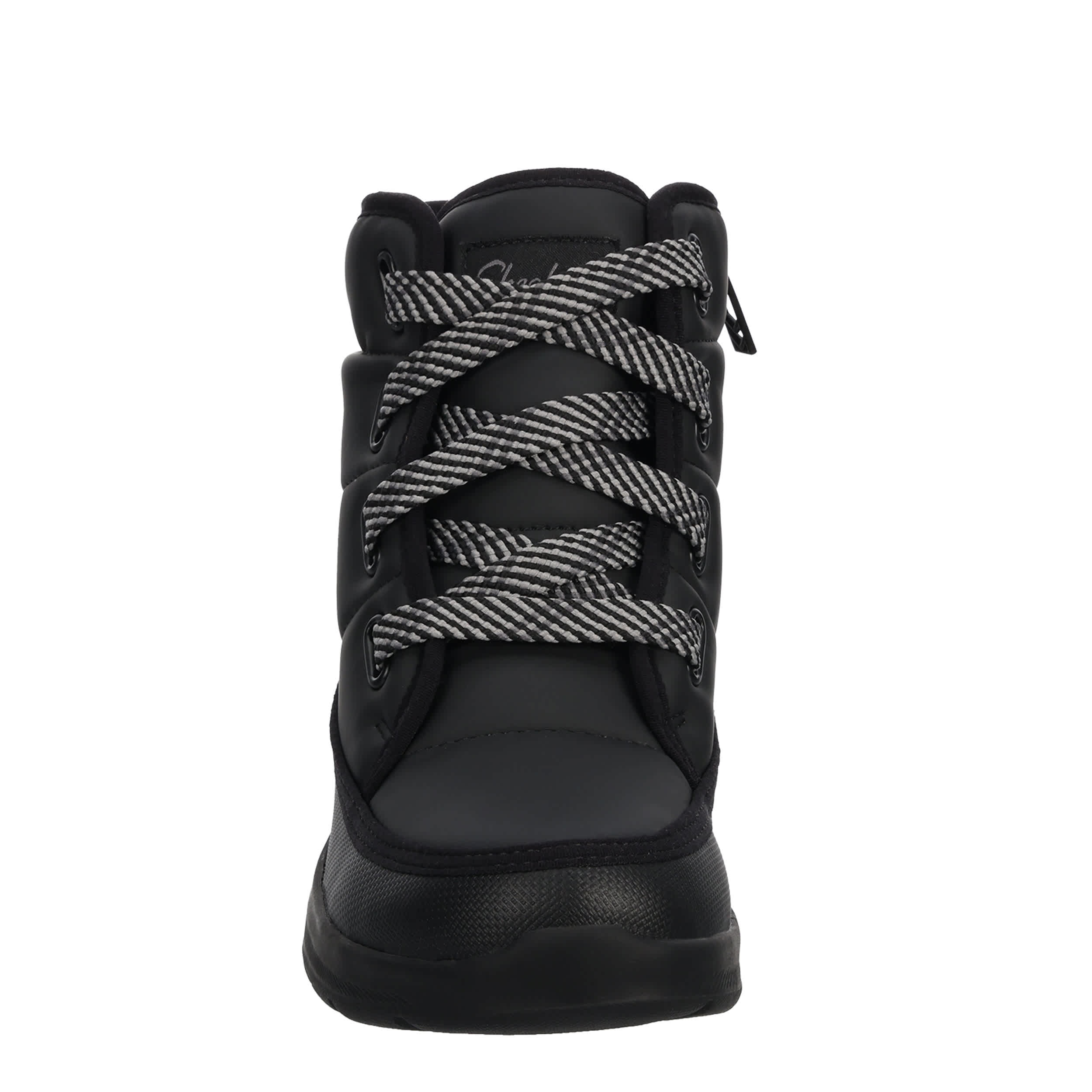 SKECHERS-WOMENS TAHOE WEATHER BOOT-BLACK & 
