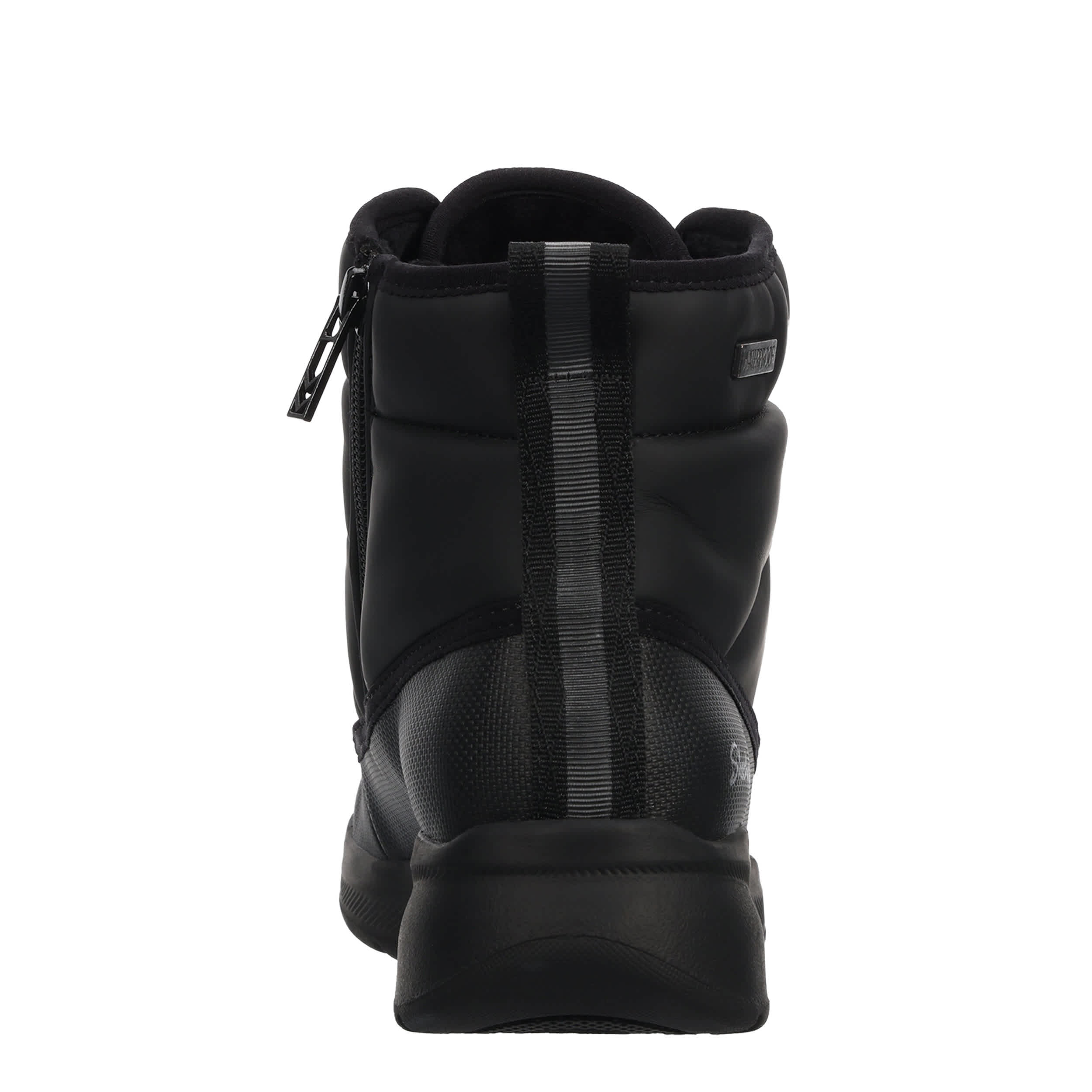 SKECHERS-WOMENS TAHOE WEATHER BOOT-BLACK & 