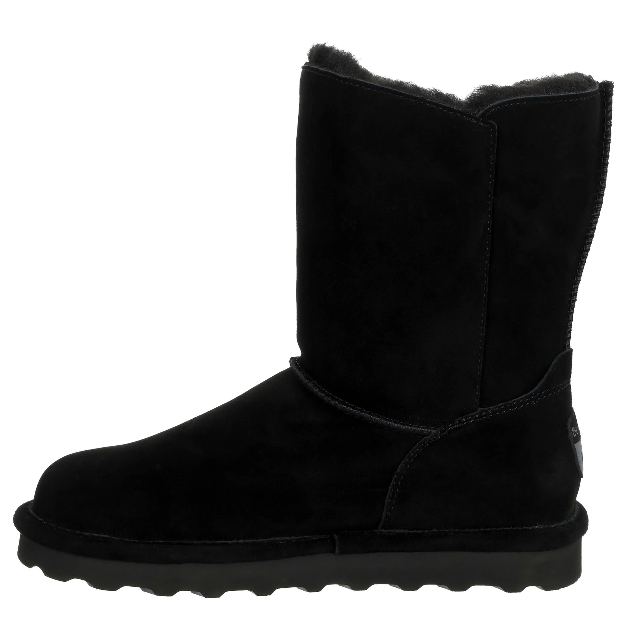 BEARPAW-WOMENS ZARIA FUR BOOT-BLACK & 