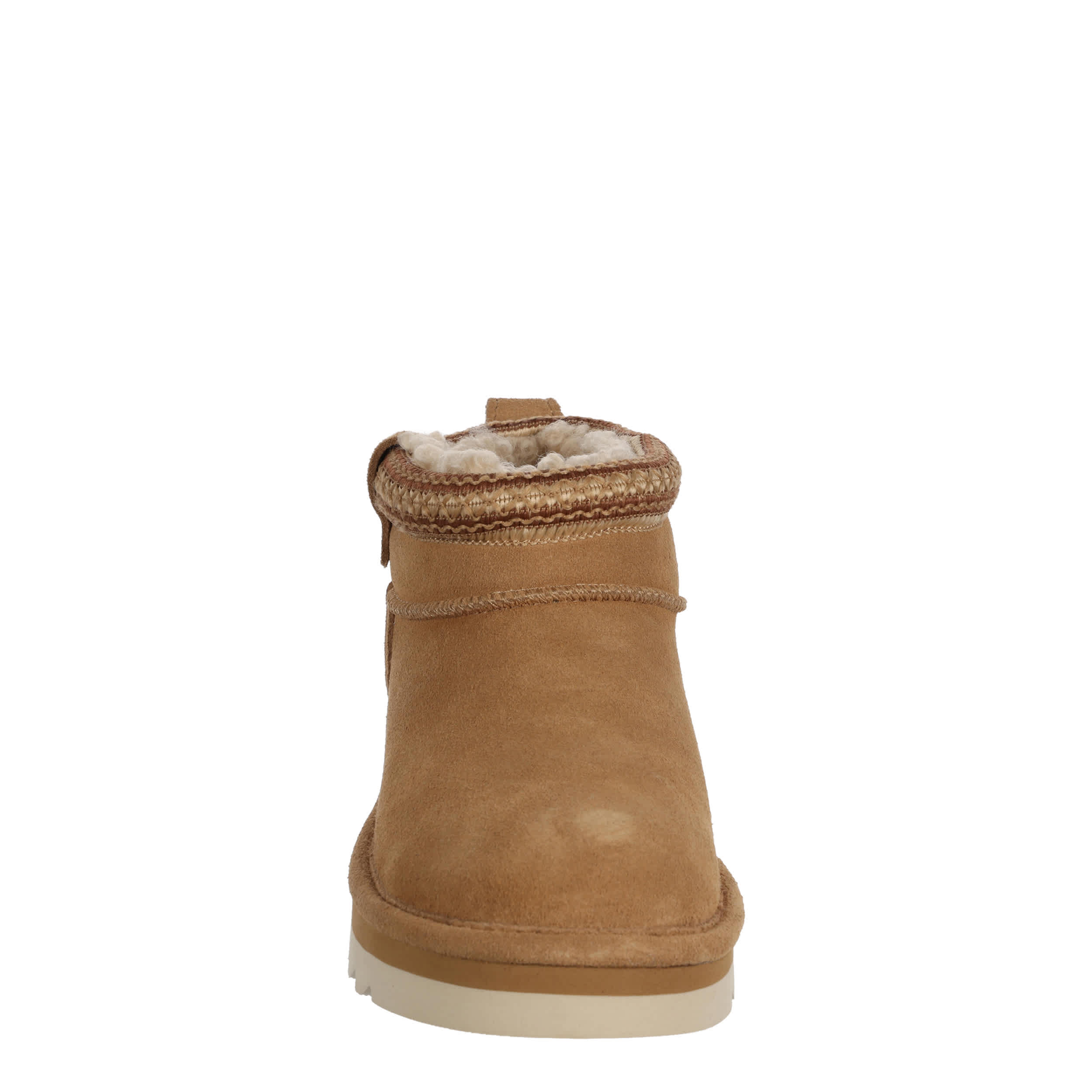 BEARPAW-WOMENS LANGLY FUR BOOT-TAN & 