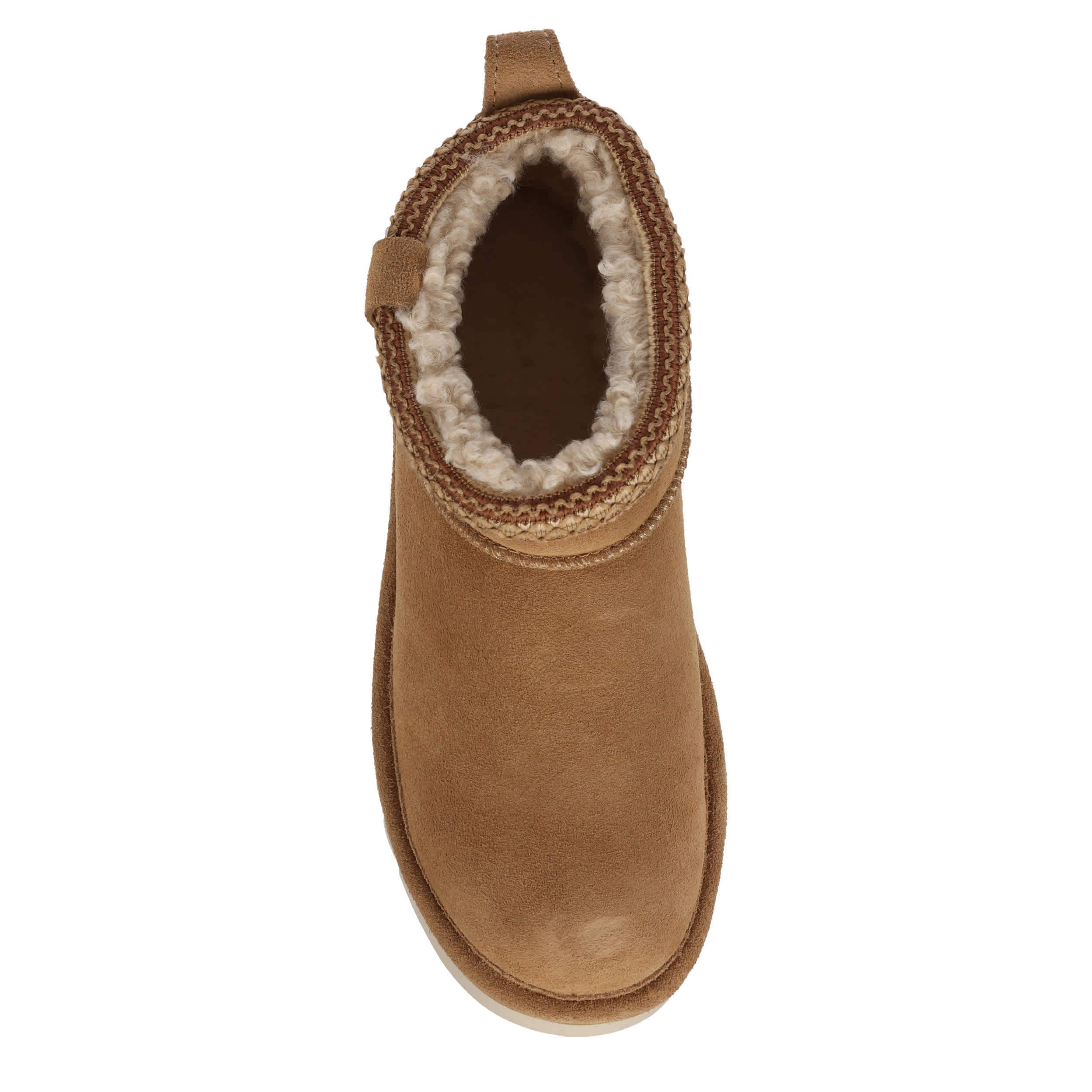 BEARPAW-WOMENS LANGLY FUR BOOT-TAN & 
