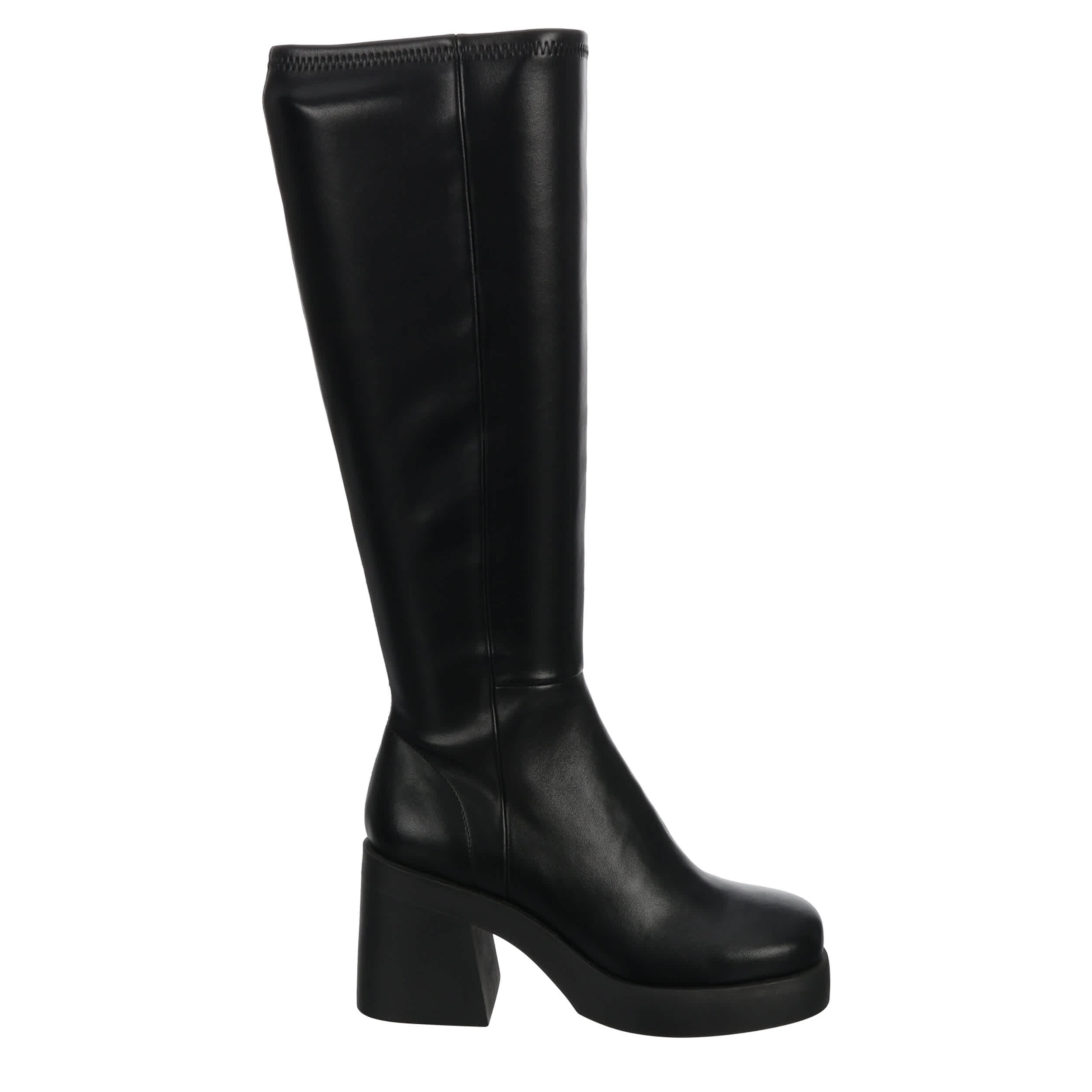 MADDEN GIRL-WOMENS MICHELLE TALL DRESS BOOT-BLACK & 