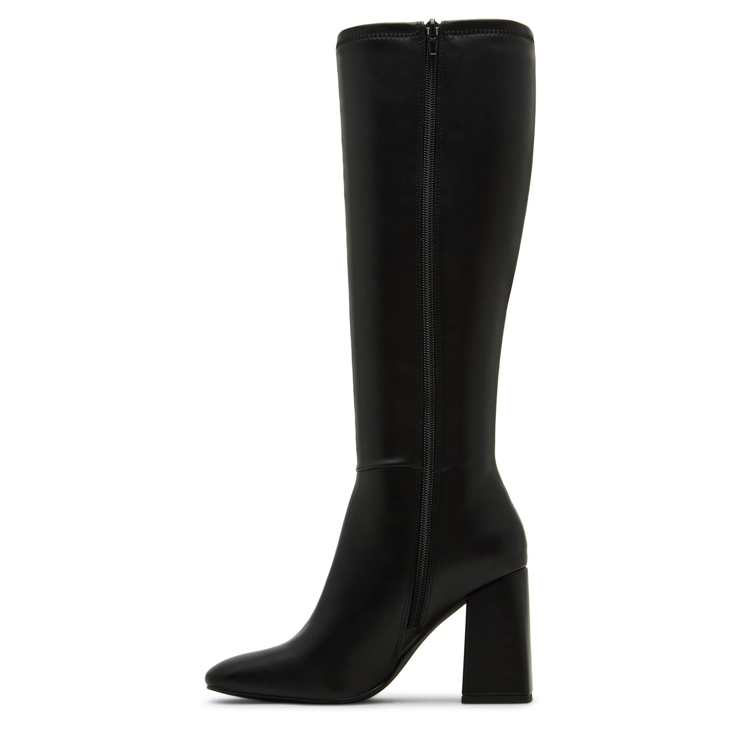 MADDEN GIRL-WOMENS WHITNEEY TALL DRESS BOOT-BLACK & 