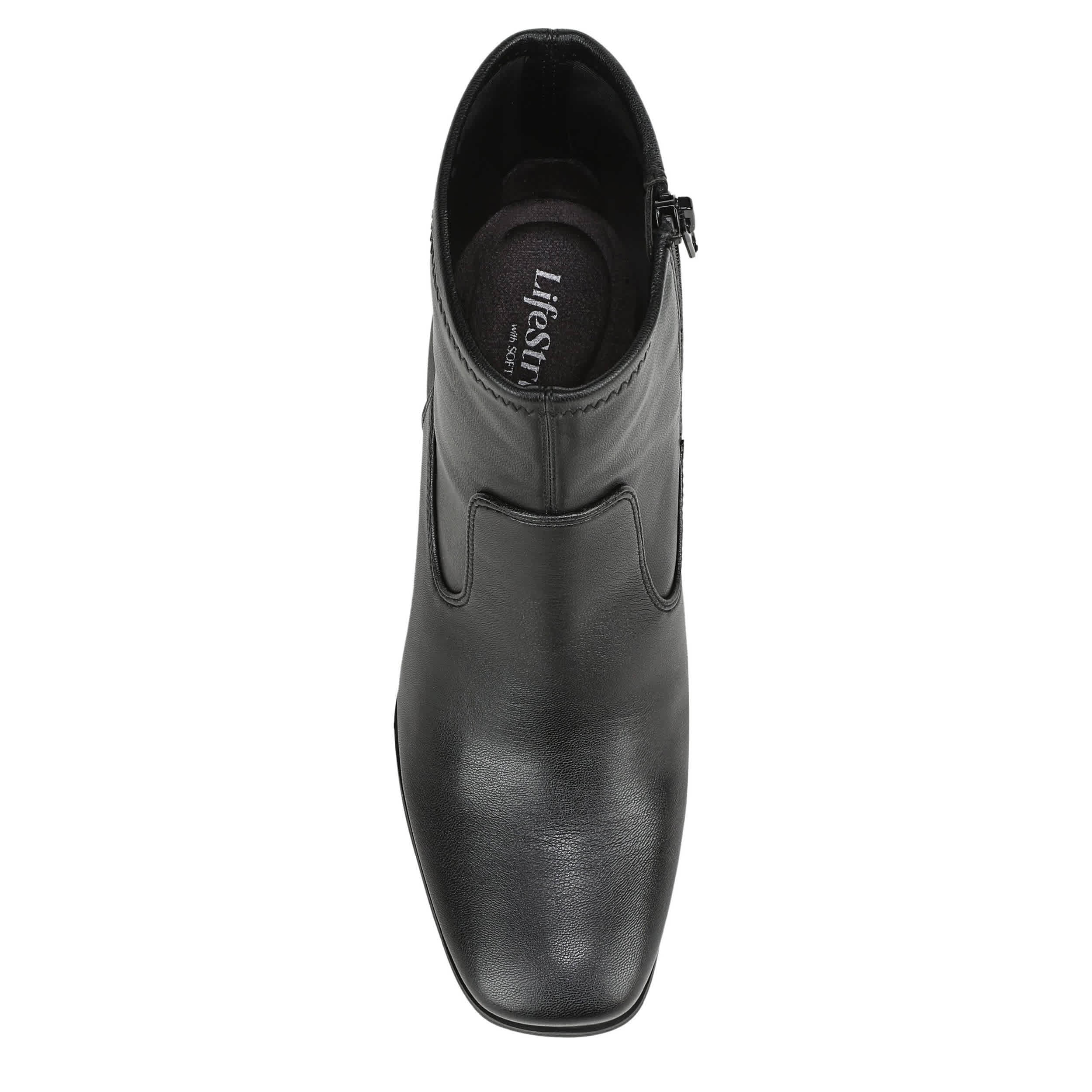 LIFESTRIDE-WOMENS HENNY BOOTIE-BLACK & 