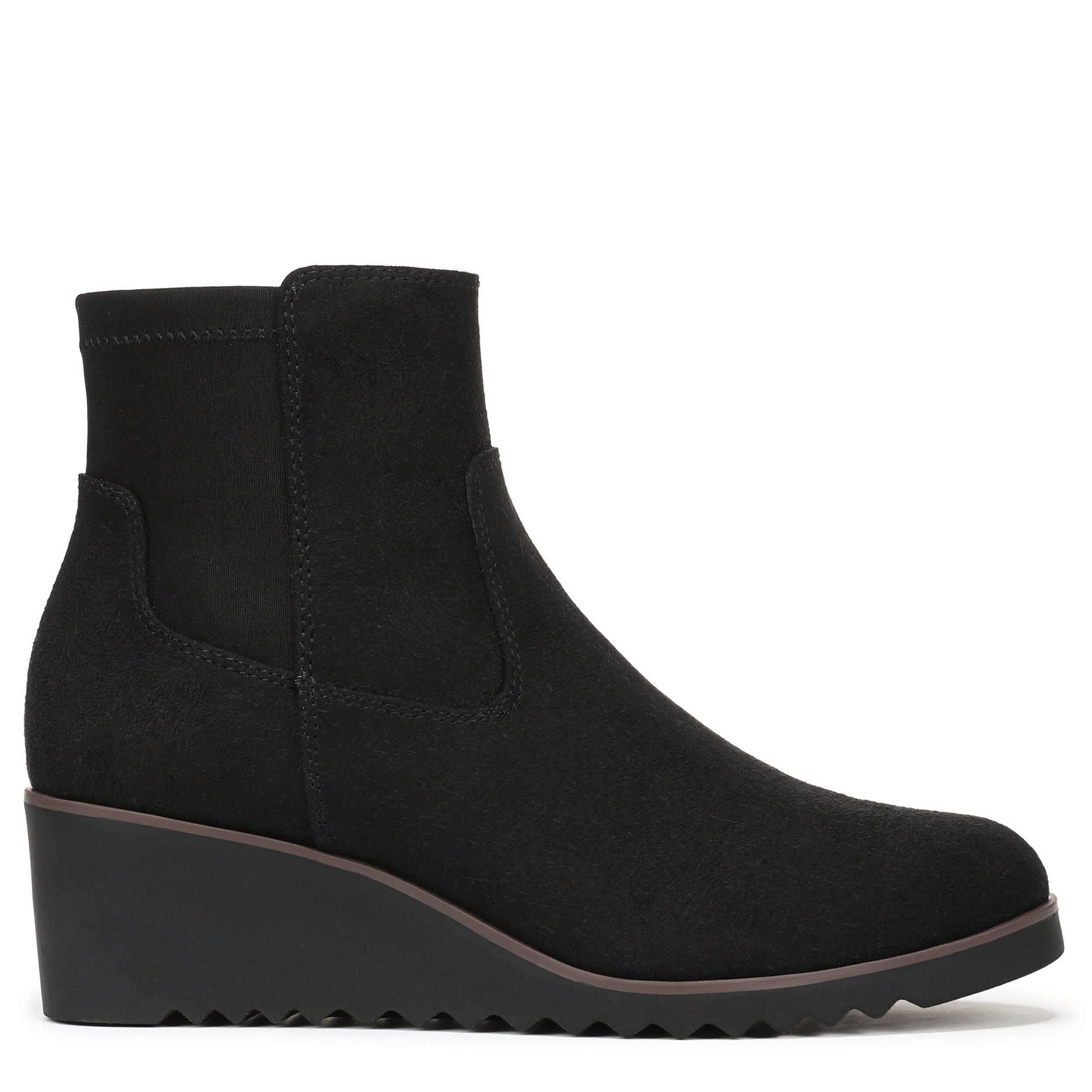 LIFESTRIDE-WOMENS ZIONNE WEDGE BOOT-BLACK & 