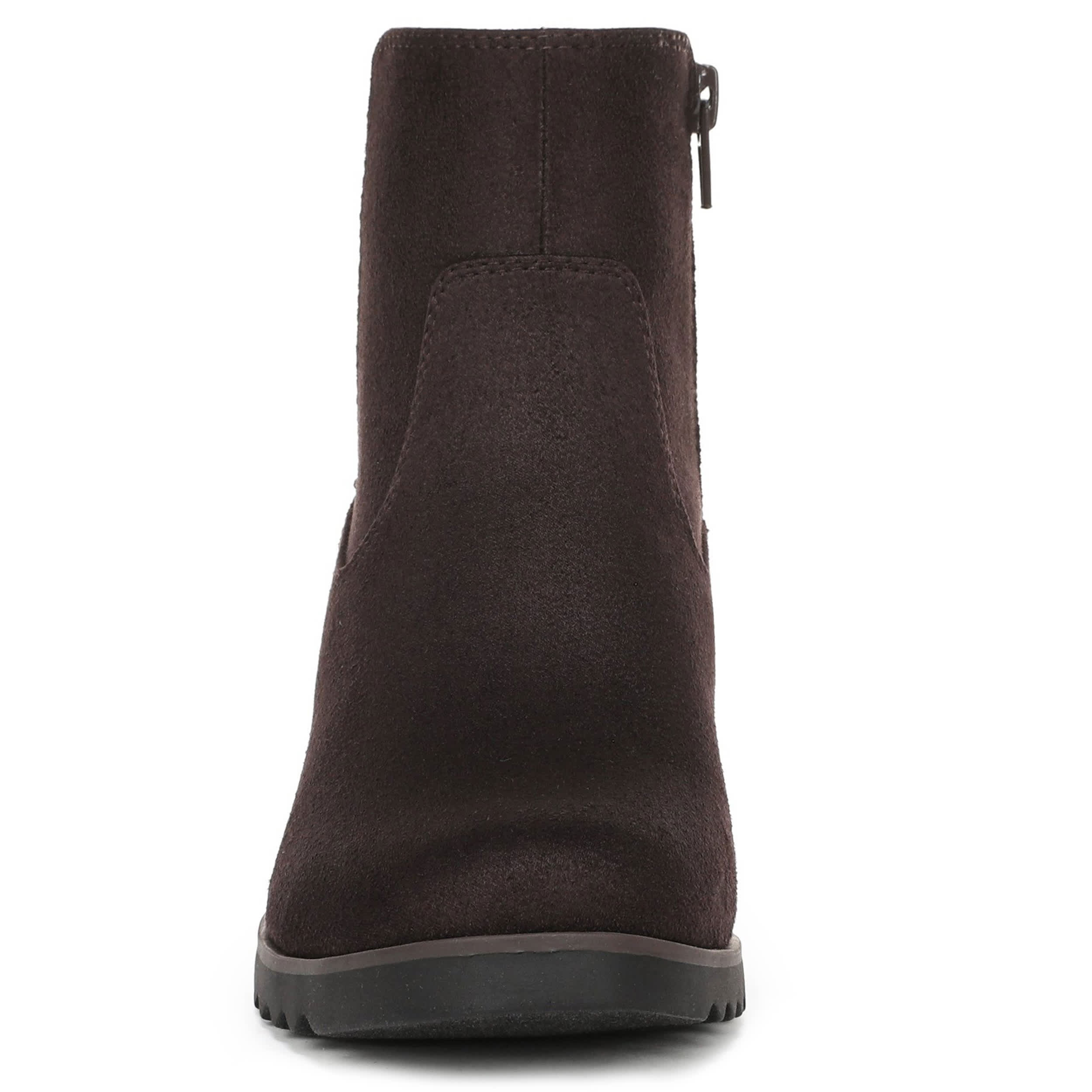LIFESTRIDE-WOMENS ZIONNE WEDGE BOOT-CHOCOLATE & 