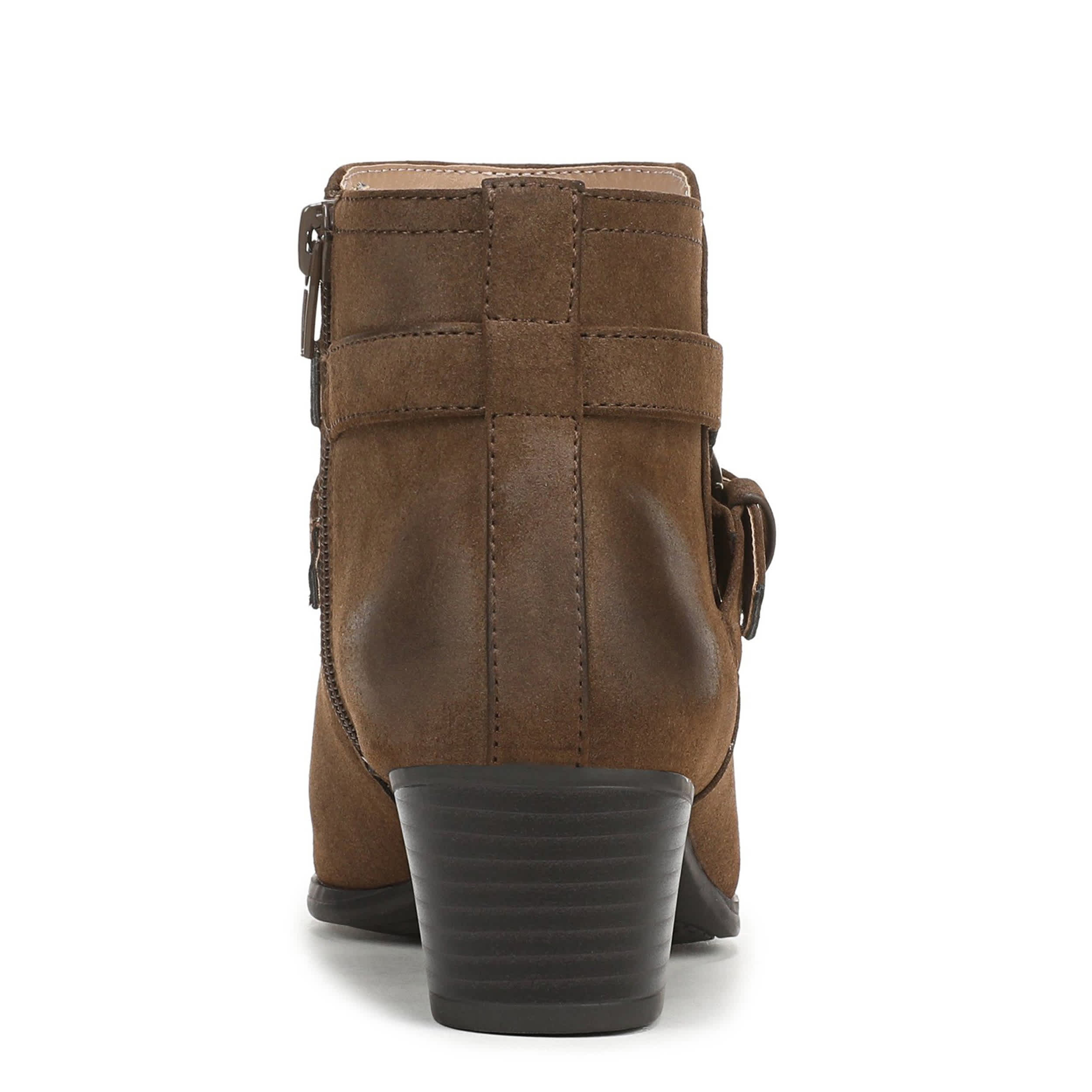LIFESTRIDE-WOMENS OAKLYN BOOTIE-TAUPE & 