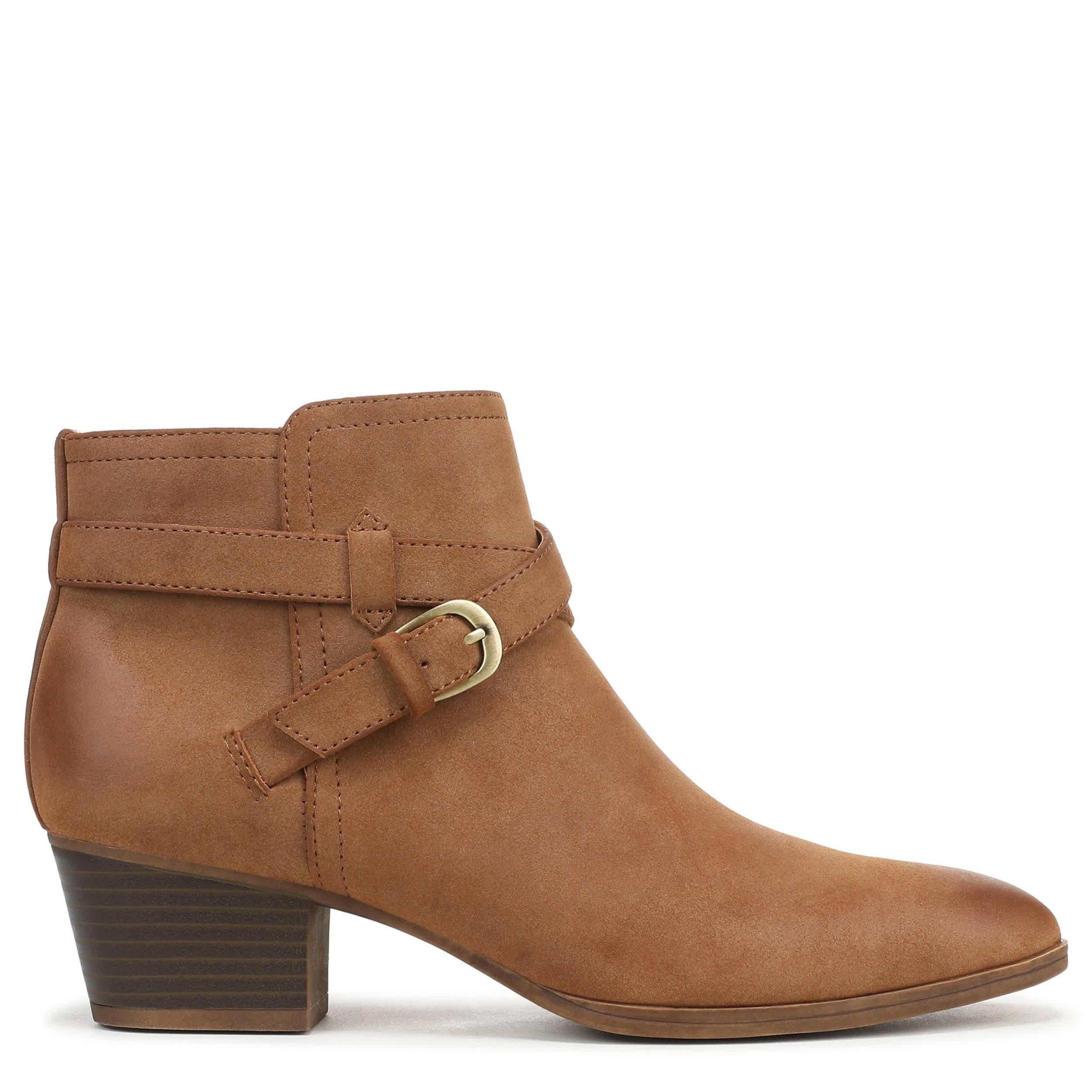 LIFESTRIDE-WOMENS OAKLYN BOOTIE-TAUPE & 
