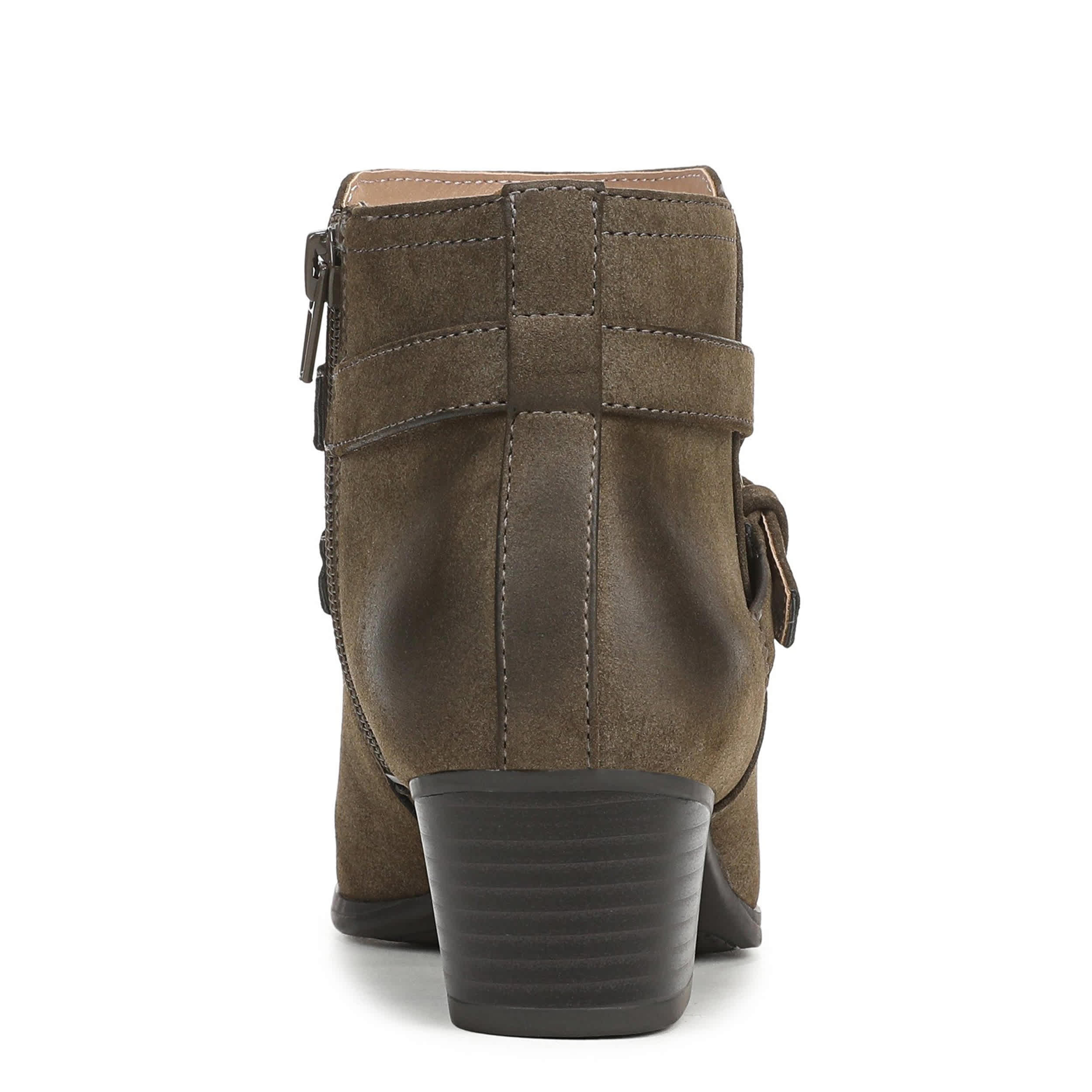 LIFESTRIDE-WOMENS OAKLYN BOOTIE-OLIVE & 